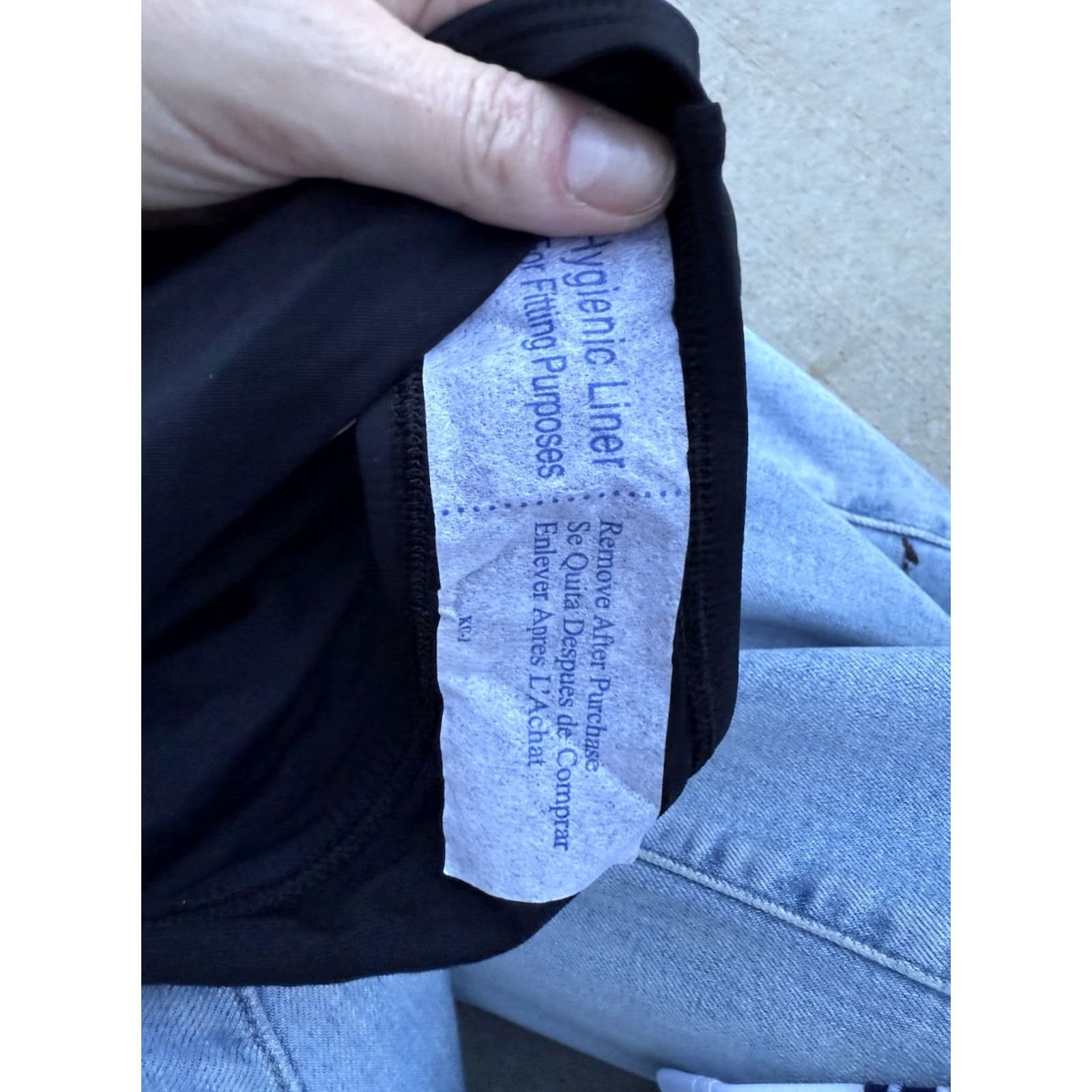 Tommy Bahama VINTAGE? No. Tommy Bahama Bikini Bottom Womens Black L Large Swim Bottom Beach Bathing Suit Mens? No. (Oops) Size 36" / US 14 / IT 50 - 4 Thumbnail