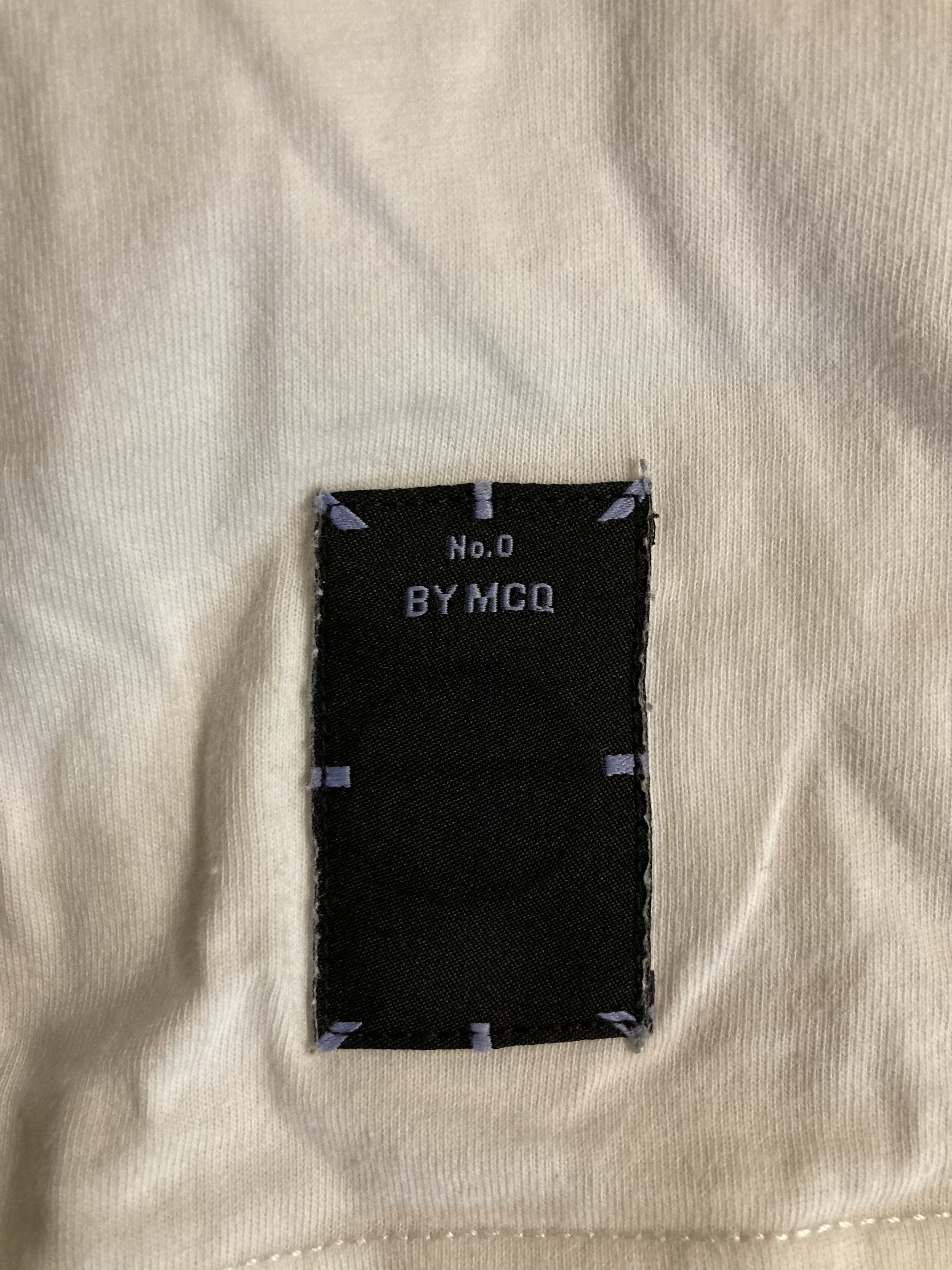 Alexander McQueen MCQ Alexander Mc Queen Icon Zero Logo Cotton Patch T-shirt Size US M / EU 48-50 / 2 - 5 Thumbnail