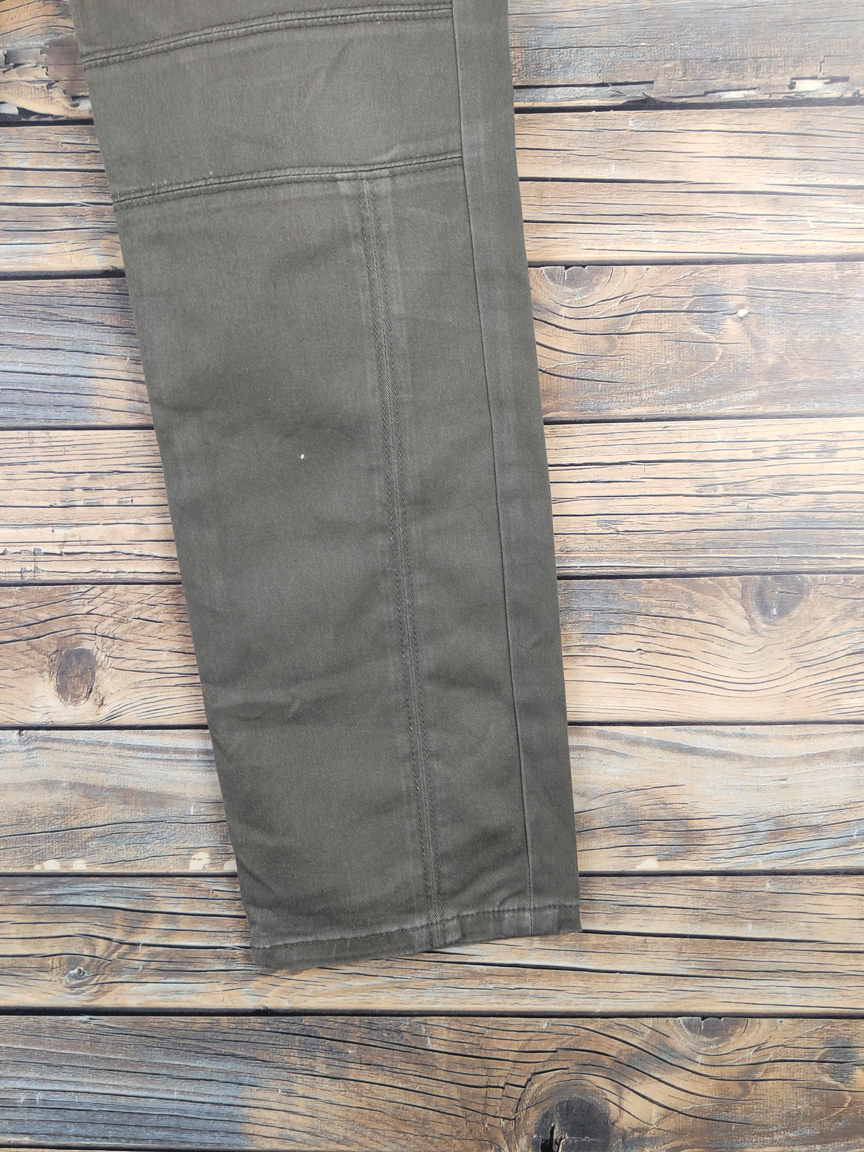 Japanese Brand DL Bangbang Olive Multipocket Tactical Cargo Pants #1771 Size 29" - 6 Thumbnail