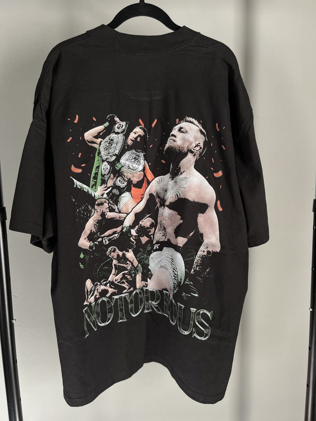 Vintage Conor “Notorious” Mcgregor Graphic Tee Size US XL / EU 56 / 4 - 2 Thumbnail
