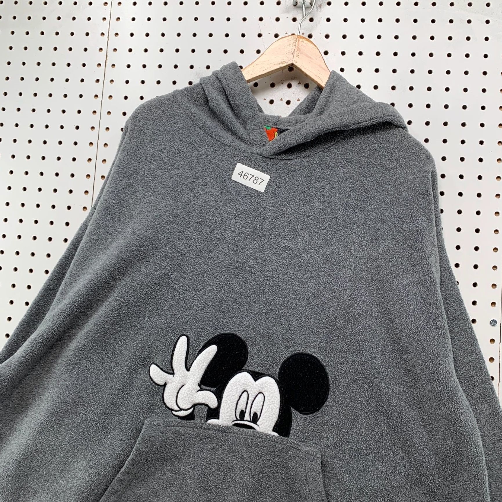 Mickey Unlimited Vintage Mickey Unlimited Hoodie Sweatshirt Womens 4XL 26/28 Fleece Embroidered Beige Size XXL / US 16-18 / IT 52-54 - 5 Thumbnail