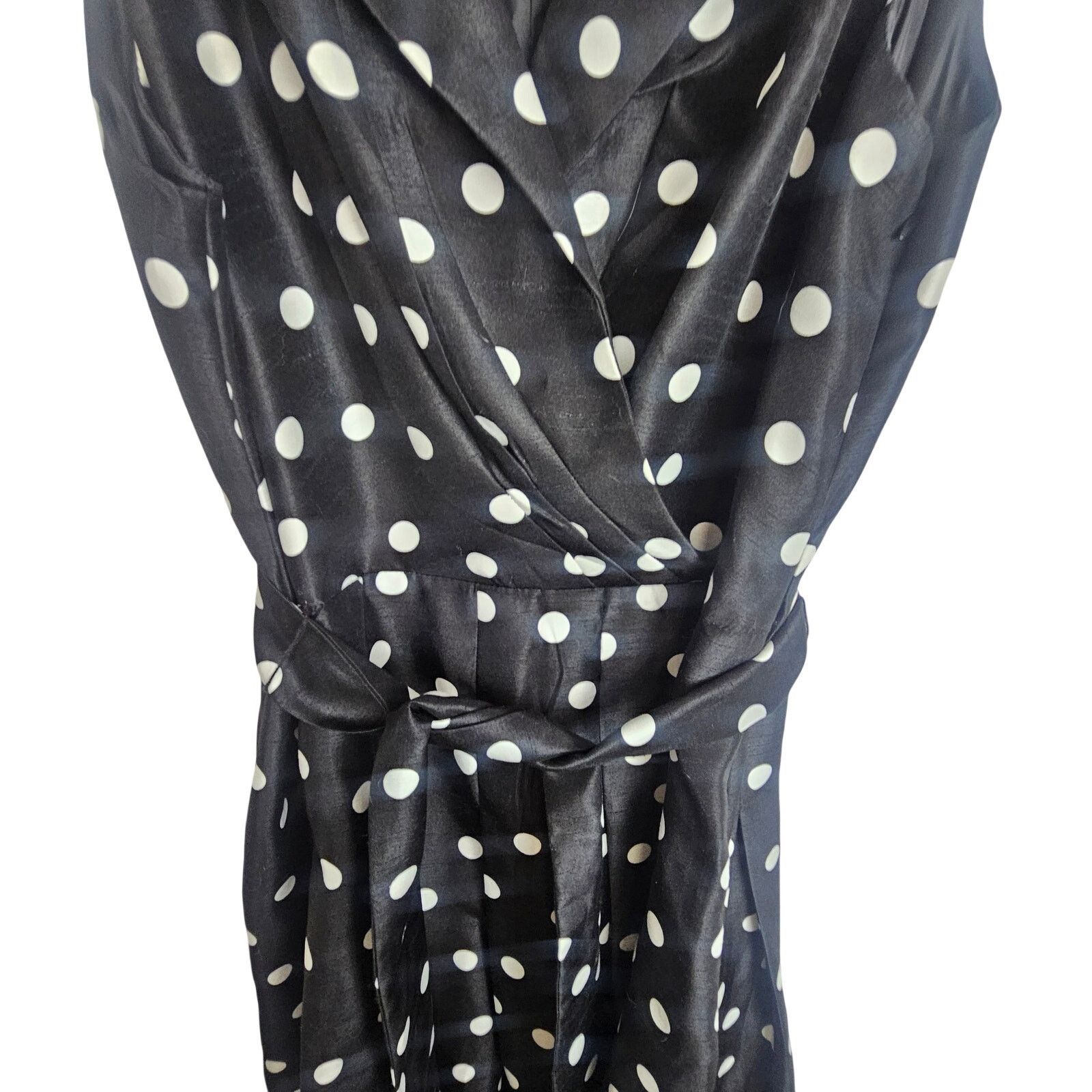 Howard Yount Jessica Howard Womens Polka Dot Swing Dress 16 Classic Retro Size XL / US 12-14 / IT 48-50 - 3 Thumbnail