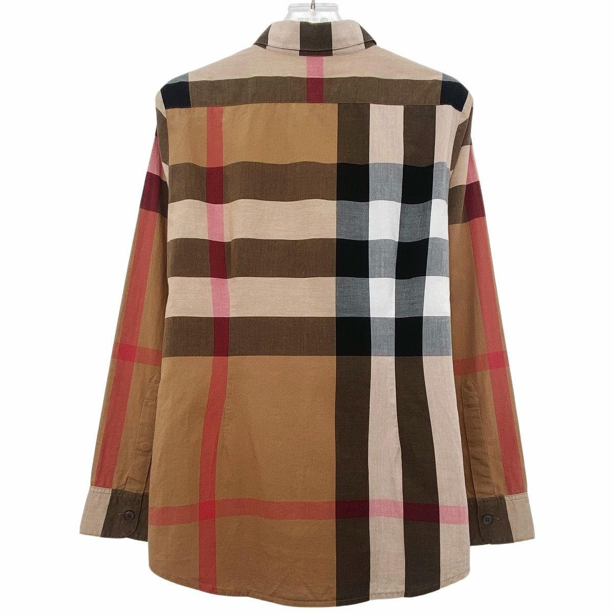 Burberry Burberry Plaid Printed Loose Long Sleeve Shirt K26WX Size XS / US 0-2 / IT 36-38 - 2 Thumbnail