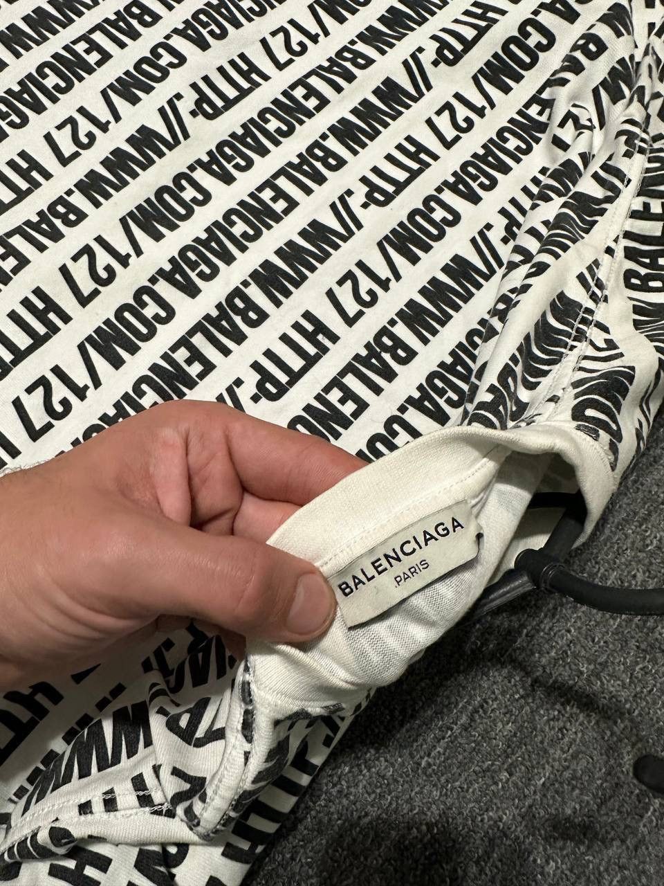 Balenciaga 🔥Balenciaga Printed Sweatshirt/All Over Print Long Sleeve Size US XS / EU 42 / 0 - 3 Thumbnail
