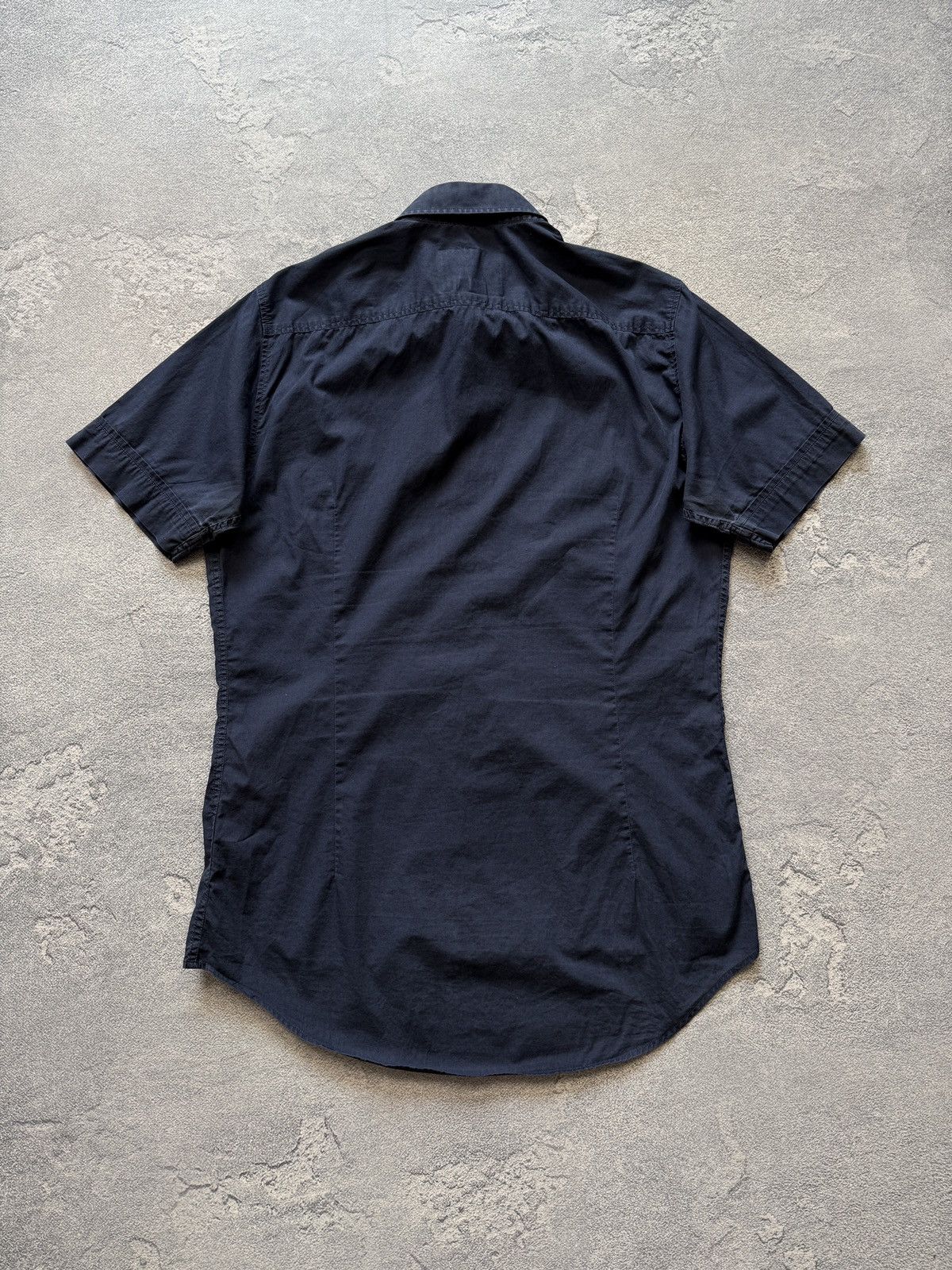 Vivienne Westwood Vivienne Westwood Shirt Navy Blue Short Sleeve Size M Size US M / EU 48-50 / 2 - 12 Thumbnail