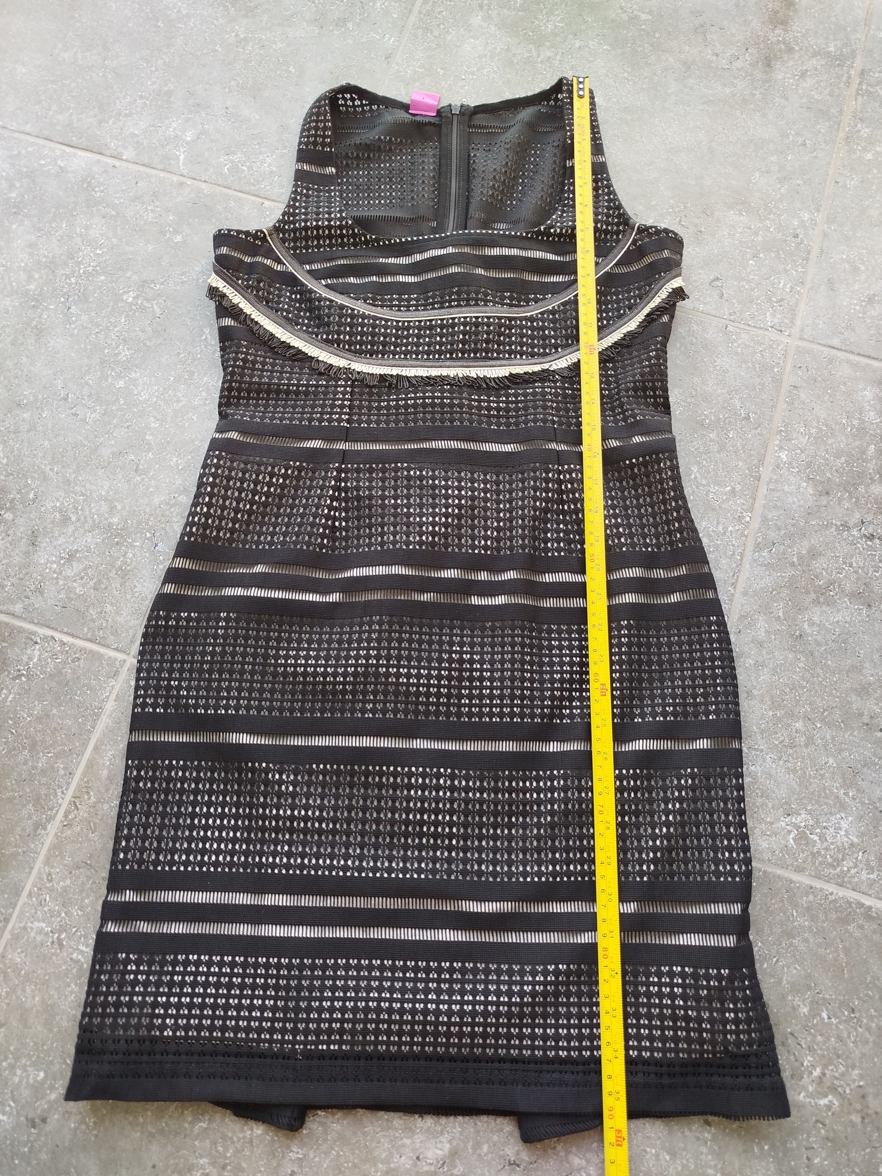 Jean Paul Gaultier Save The Queen Dress Pencil Textured Mesh Zip Size L Size L / US 10 / IT 46 - 15 Thumbnail