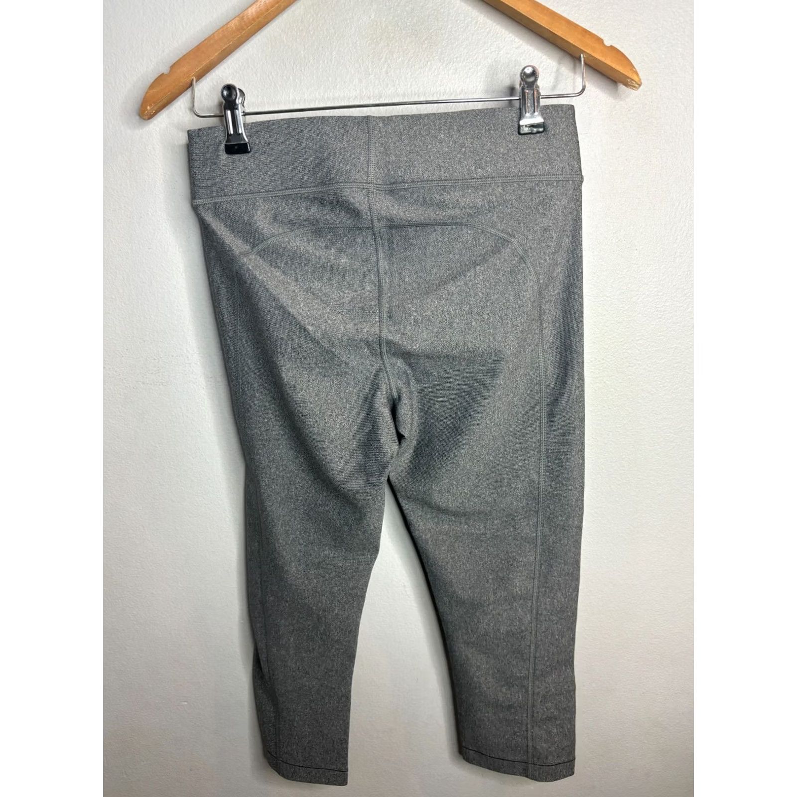 Under Armour Under Armour Leggings Cropped Gray M Womens Regular XS Size 32" / US 10 / IT 46 - 5 Thumbnail