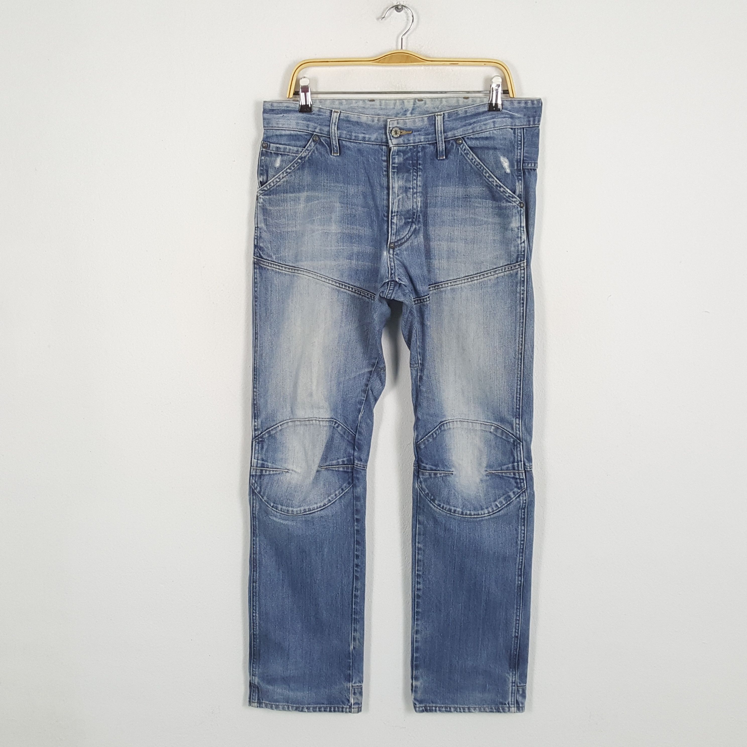 G-Star × Vintage Vintage G-STAR RAW Japanese Fashion Brand Riders Jeans Size US 34 / EU 50 - 1 Thumbnail