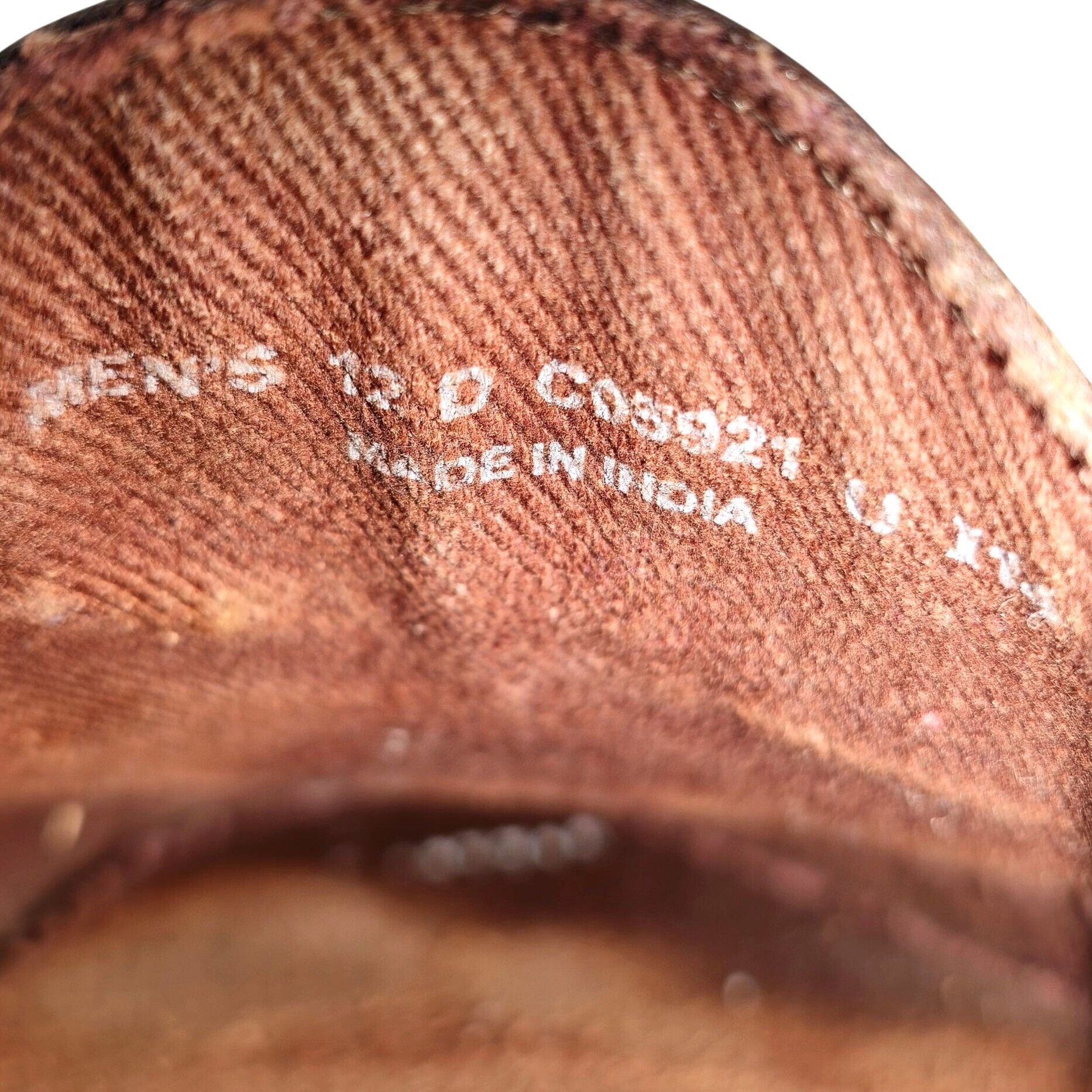 Cole Haan Cole Haan Men's 12D Brown Crocodile Embossed Leather Dress Size US 12 / EU 45 - 7 Thumbnail