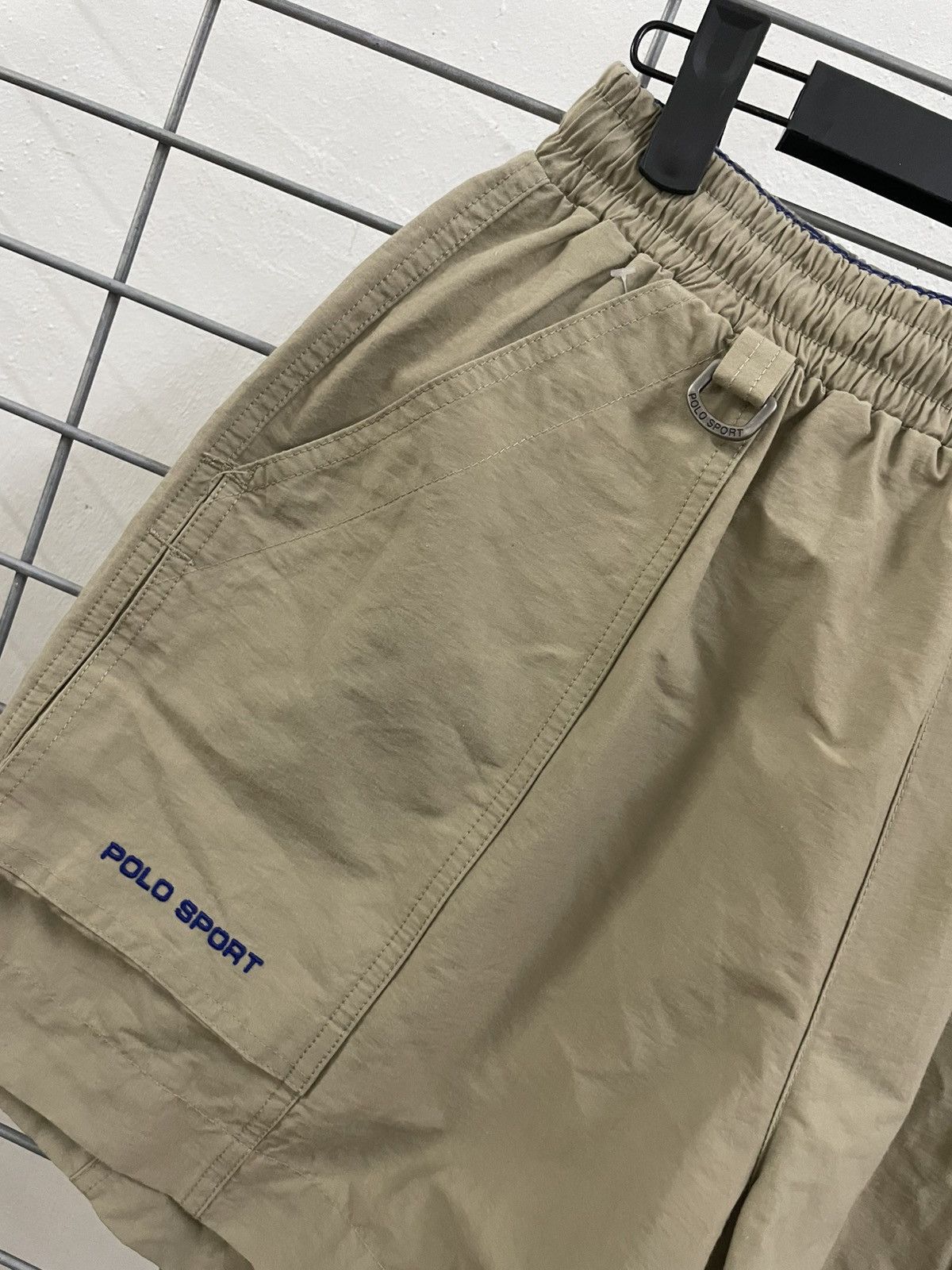 Beauty Beast × Polo Ralph Lauren × Vintage Rare Beautiful Polo Sport Ralph Lauren Fatigue Nylon Shorts Size US 34 / EU 50 - 5 Thumbnail