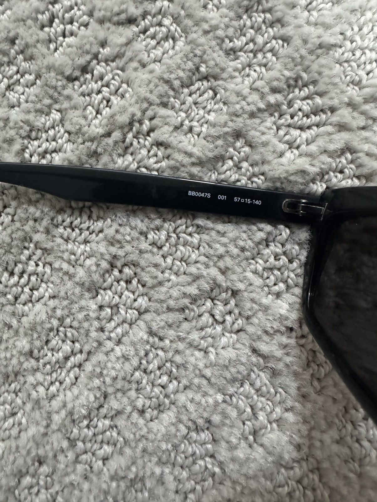 Balenciaga Balenciaga Sunglasses BB047S Cat Eye Black Size ONE SIZE - 5 Thumbnail
