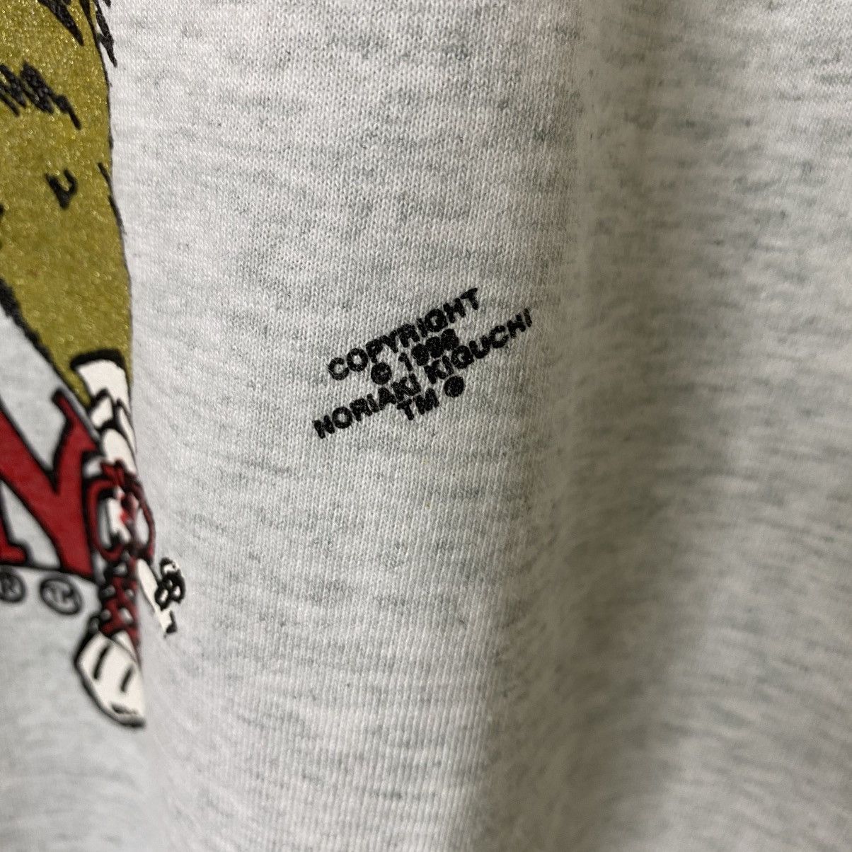 Vintage Vintage 1990s Noriaki Kiguchi School Of Wrestling T Shirt Size US L / EU 52-54 / 3 - 3 Thumbnail