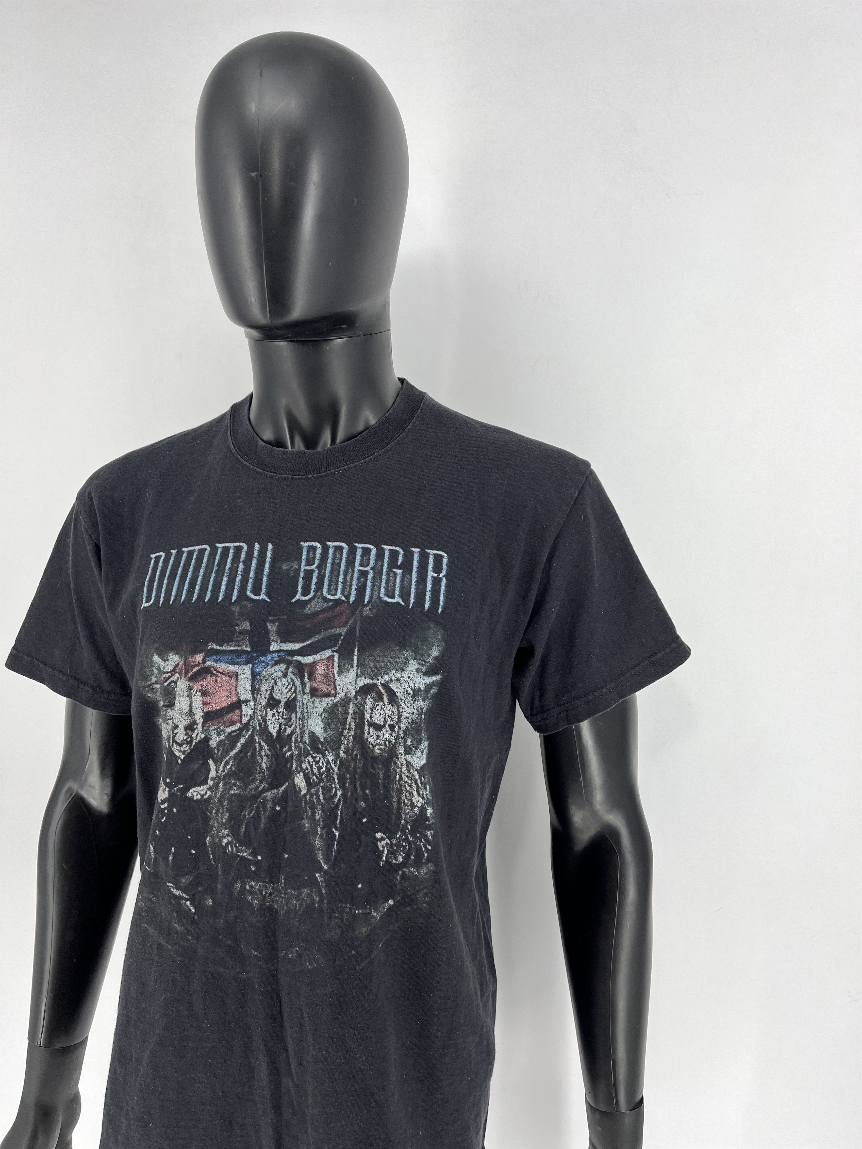 Band Tees × Vintage Vintage Y2K Dimmu Borgir Mankind’s Guilt Dark Band Tshirt Size US L / EU 52-54 / 3 - 4 Thumbnail