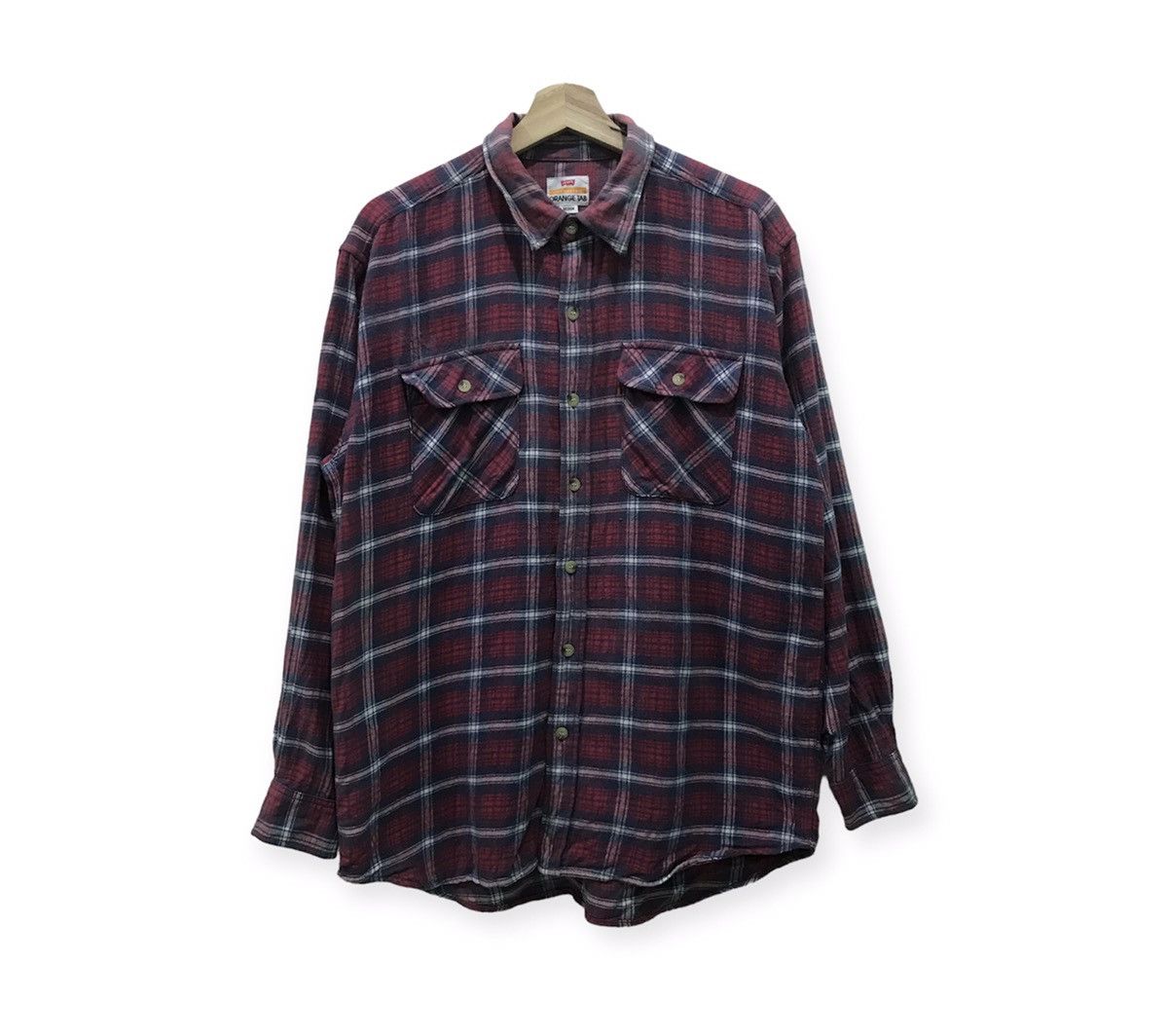 Flannel Levis Plaid Tartan Flannel Shirt Button Up Size US M / EU 48-50 / 2 - 1 Thumbnail