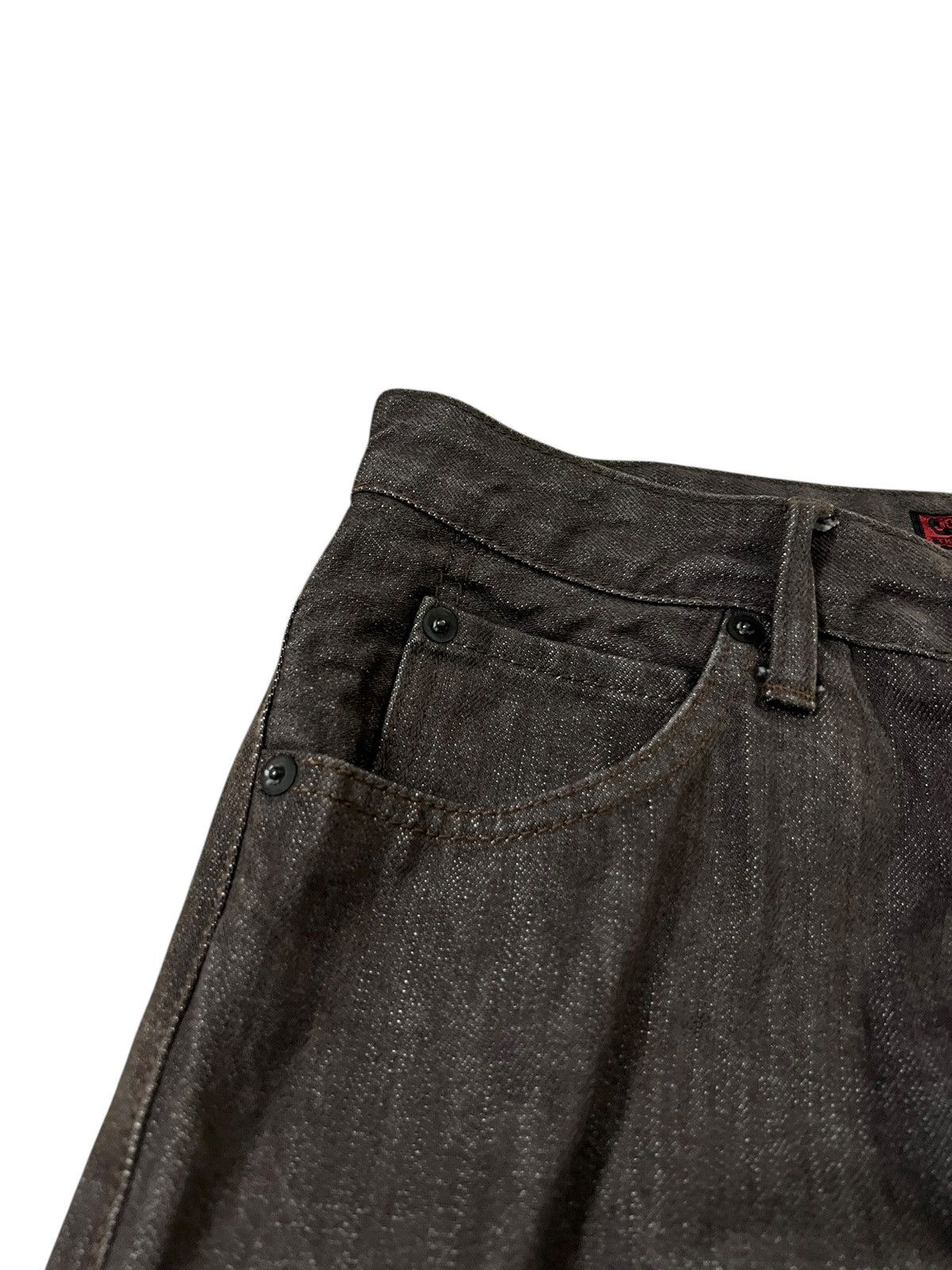 If Six Was Nine × Johnbull × KOJIMA GENES Vintage John Bull Co Brown Jeans Very Rare Size US 27 - 3 Thumbnail