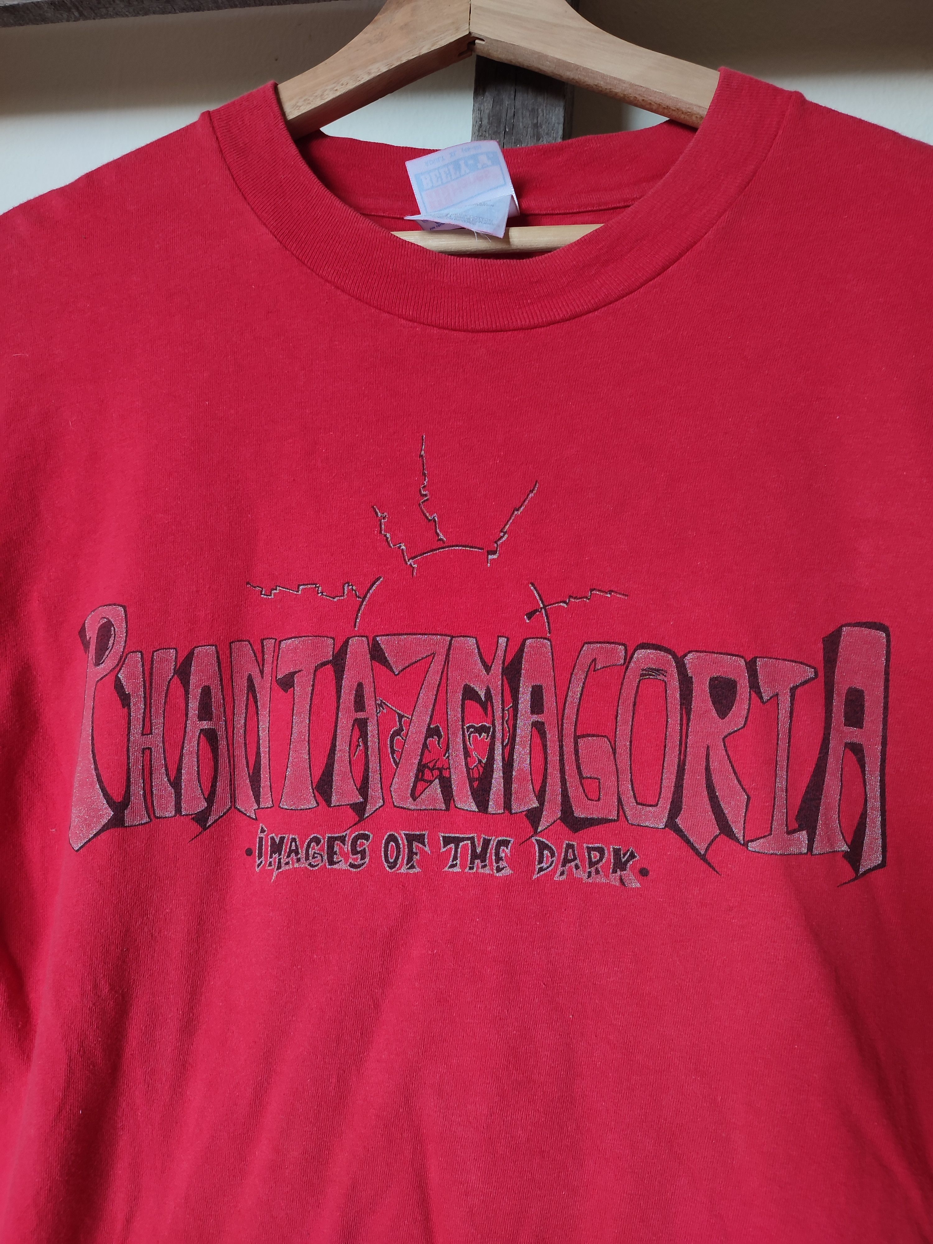 Vintage 90s Rare PHANTASMAGORIA ' IMAGES OF THE DARK ' SINGLE STITCH Size US XL / EU 56 / 4 - 6 Thumbnail