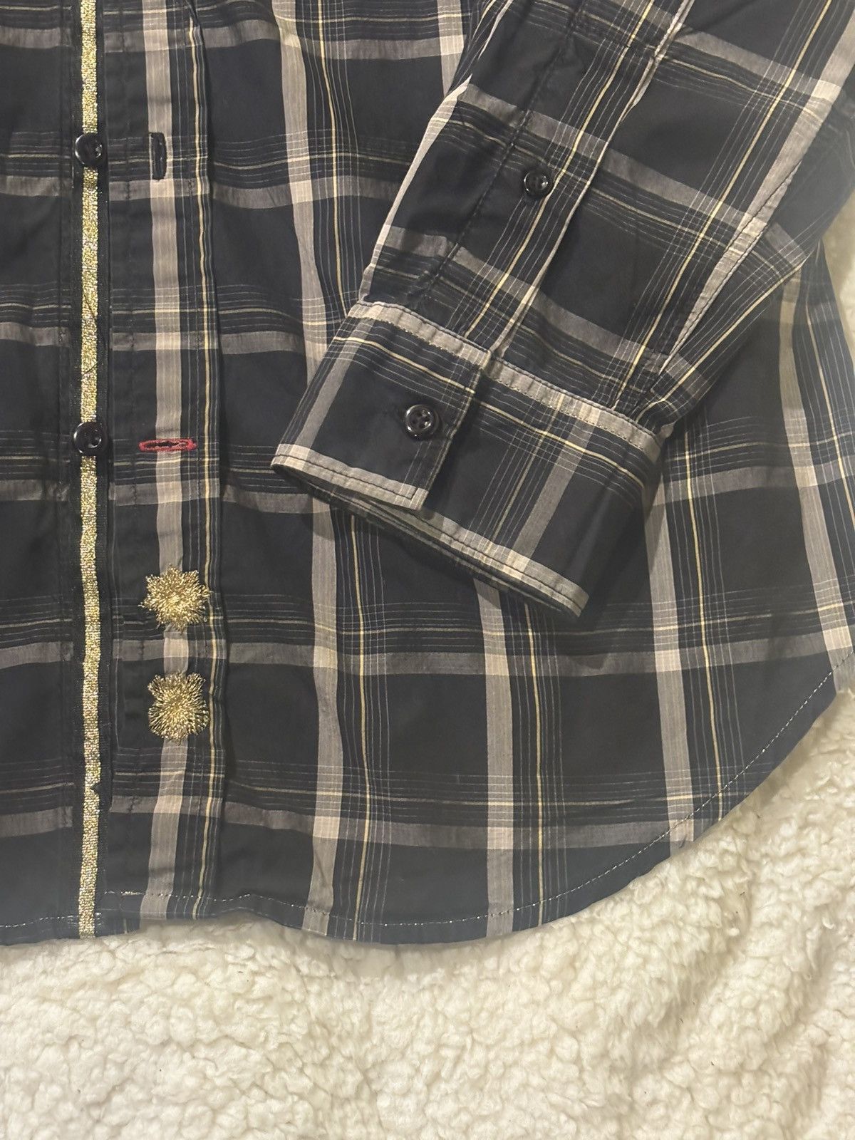 Guess Men’s black plaid shirt2233 Size US M / EU 48-50 / 2 - 4 Thumbnail