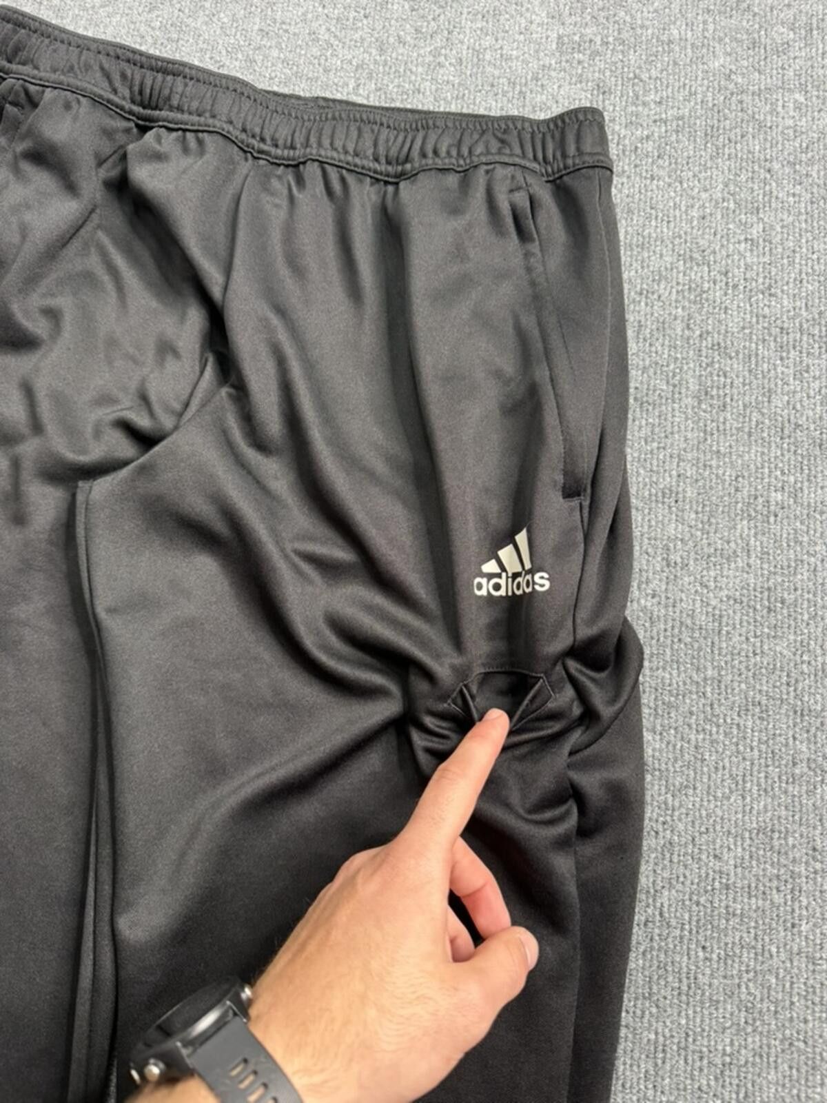 Adidas Adidas LA Galaxy FC Team Issued Jogger Training Trackpants L Size US 34 / EU 50 - 6 Thumbnail