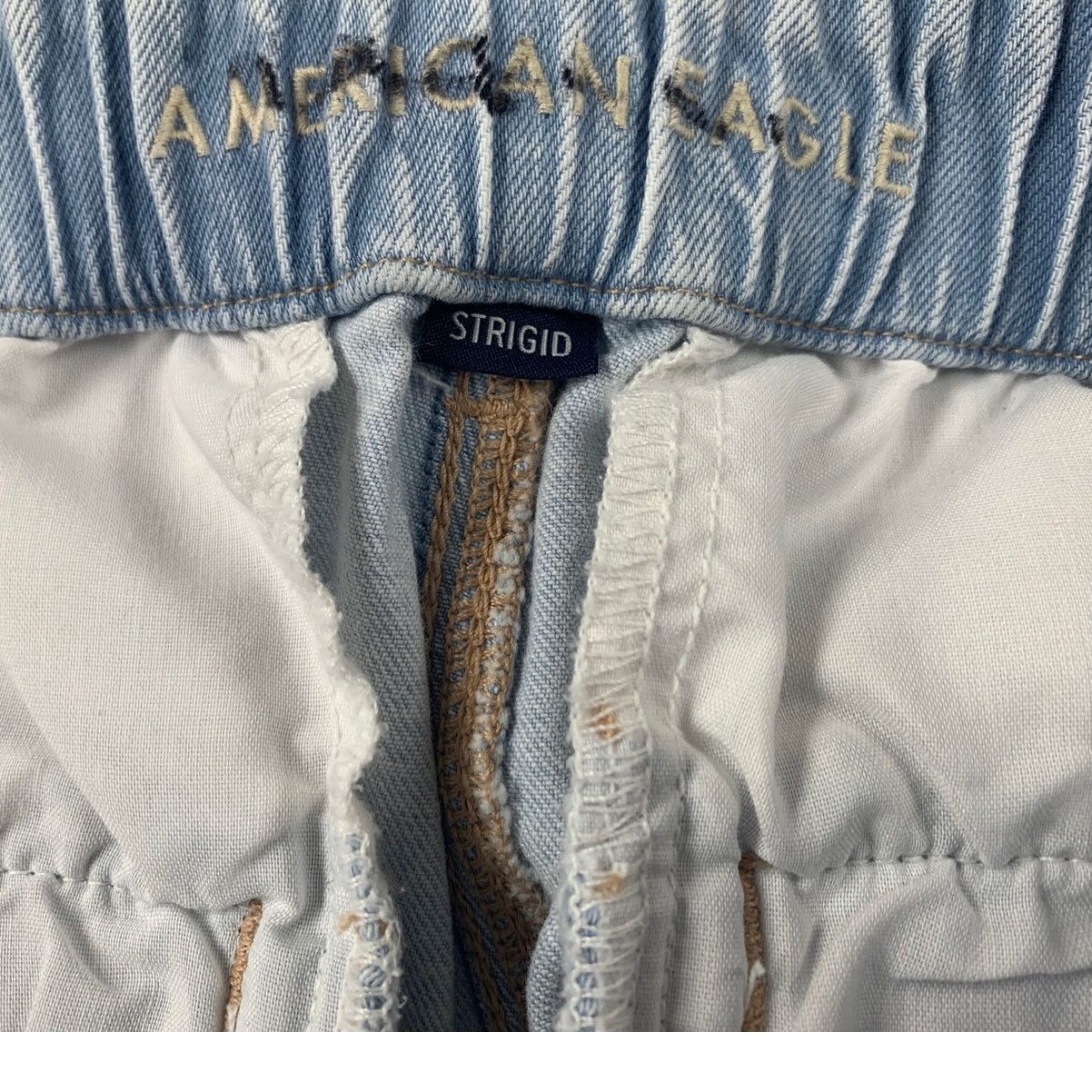 American Eagle Outfitters New American Eagle Womens 6 Strigid Wide Leg Denim Jeans Size 28" / US 6 / IT 42 - 5 Thumbnail