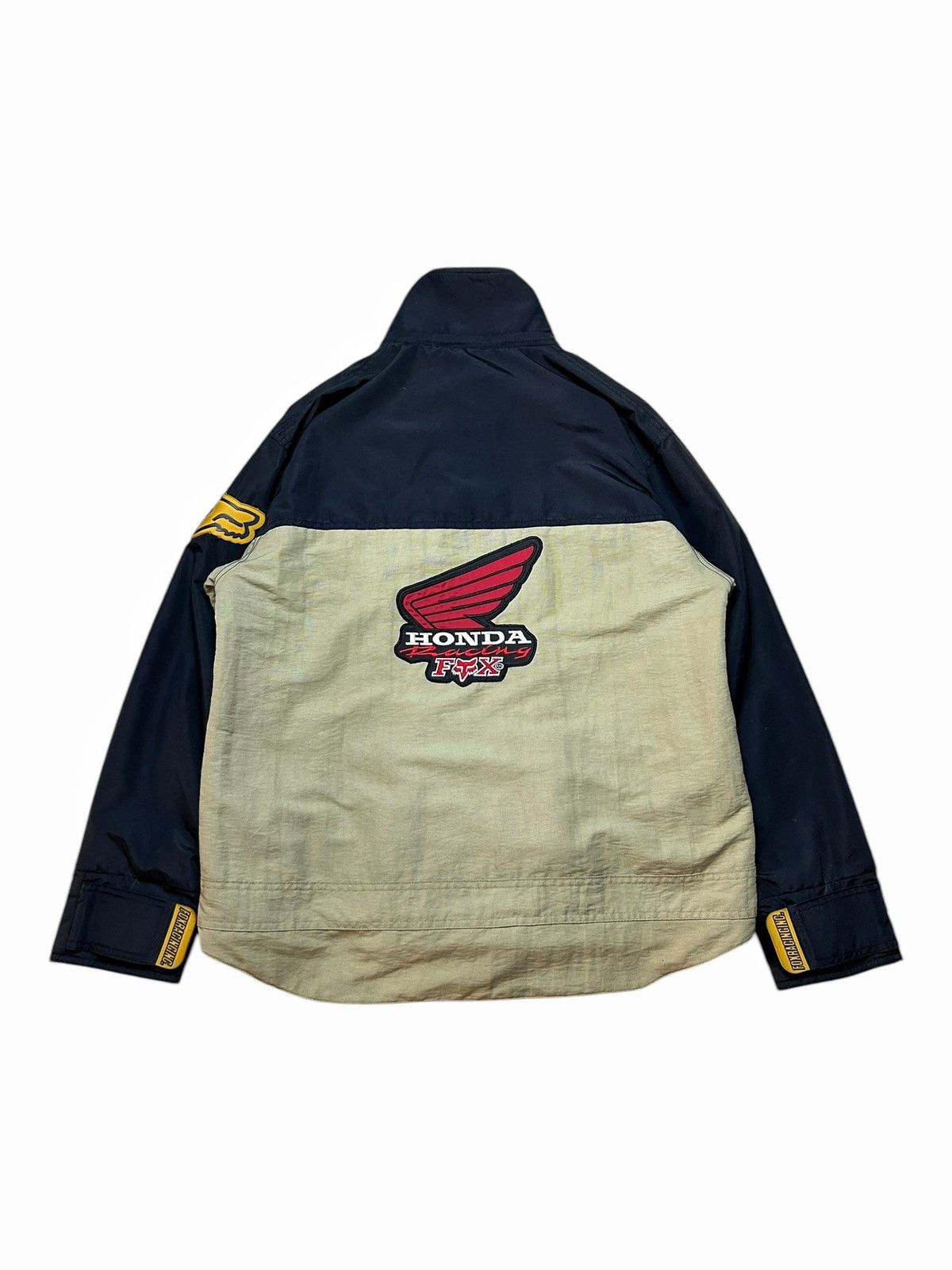 Vtg Honda Fox Racing Riding Jacket Motorcycle Enduro Jacket