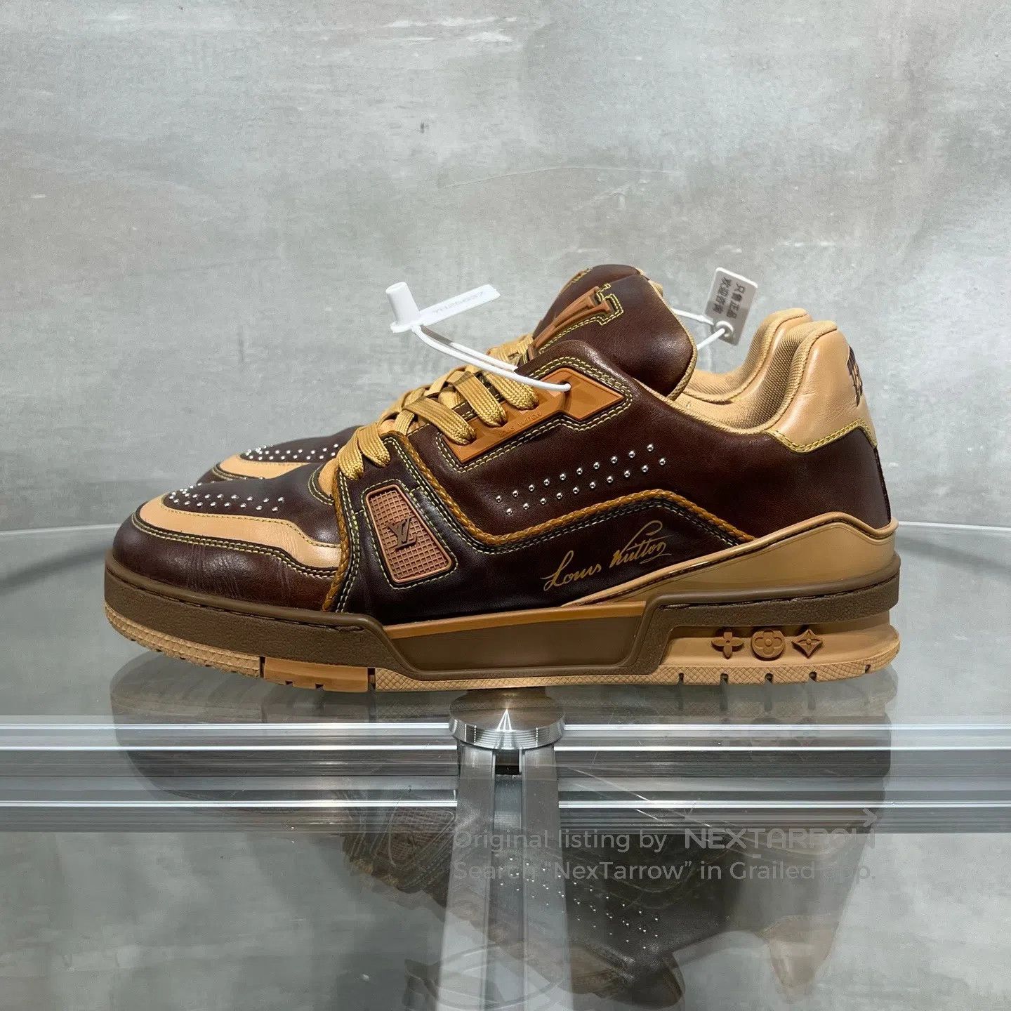 Louis Vuitton Louis Vuitton Rainer Brown Rivet Size US 8.5 / EU 41-42 - 3 Thumbnail