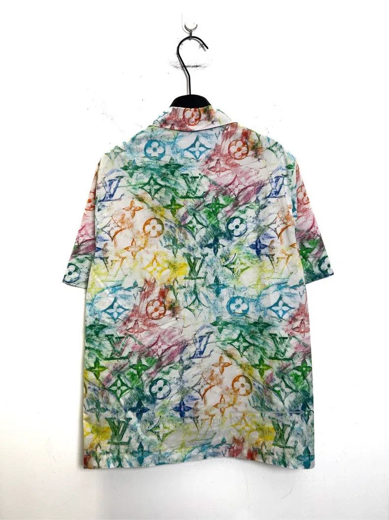 Louis Vuitton Louis Vuitton Crayon Doodle Short Sleeve Shirt Size US S / EU 44-46 / 1 - 2 Thumbnail