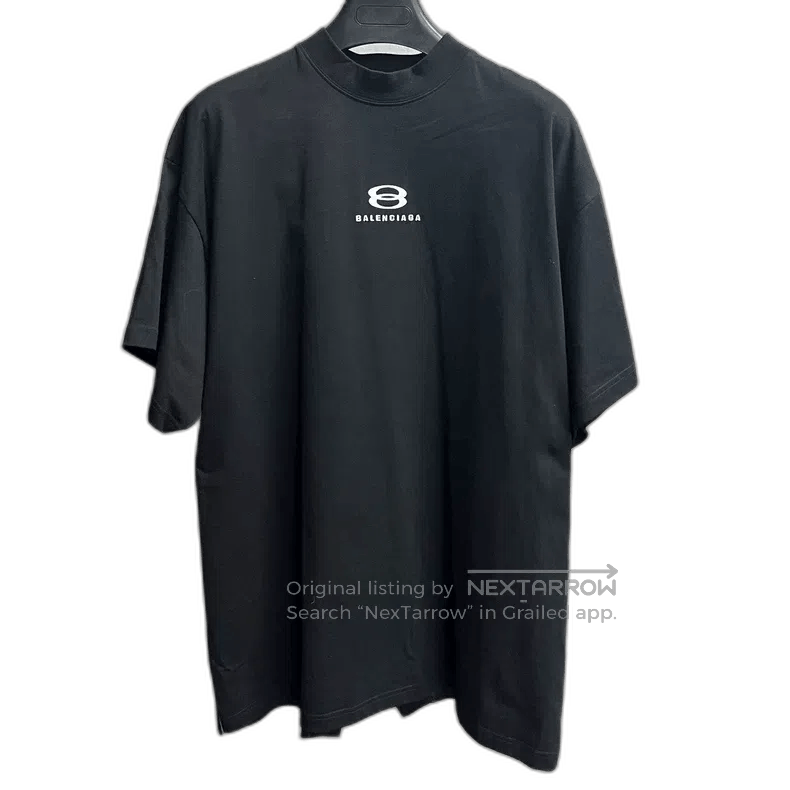 Balenciaga balenciaga's new black ski patchwork logo hockey jersey. Size US L / EU 52-54 / 3 - 1 Thumbnail