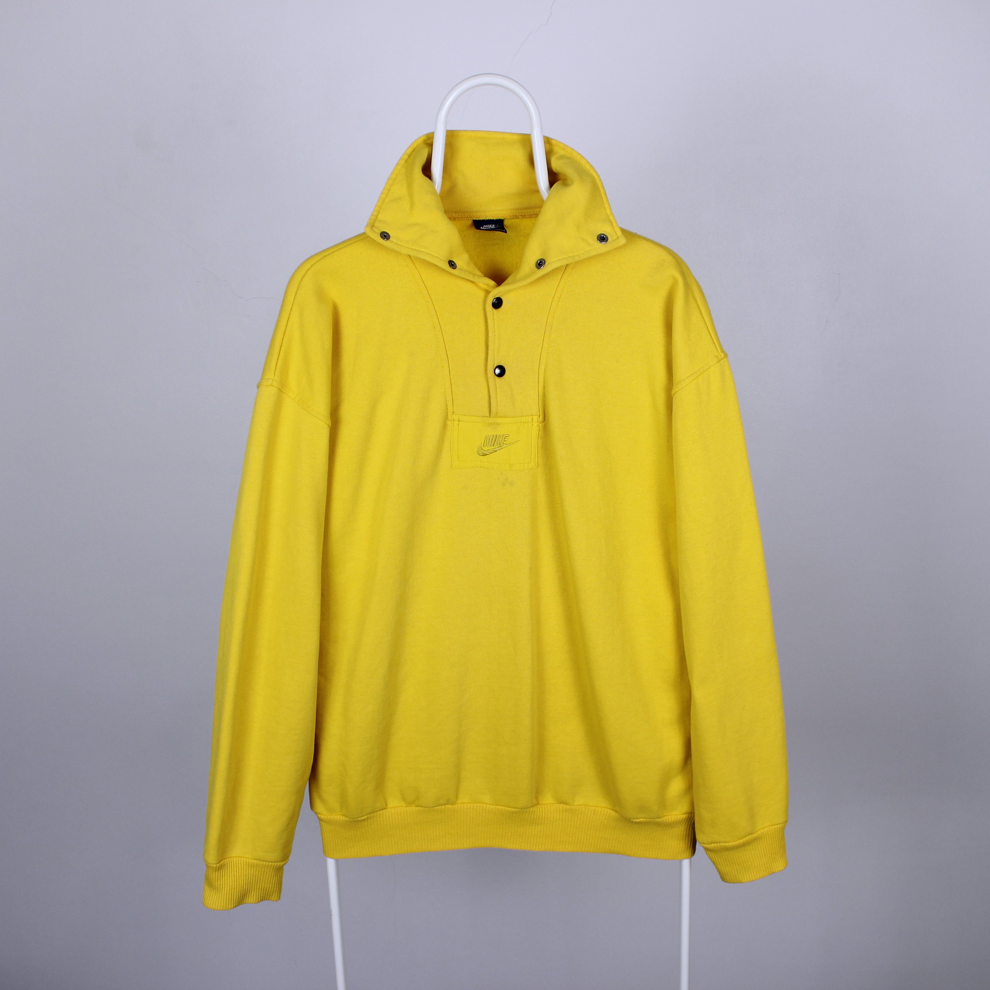 Nike Nike tracksuit full sweatshirt pants jogger yellow L XL Size US XL / EU 56 / 4 - 7 Thumbnail