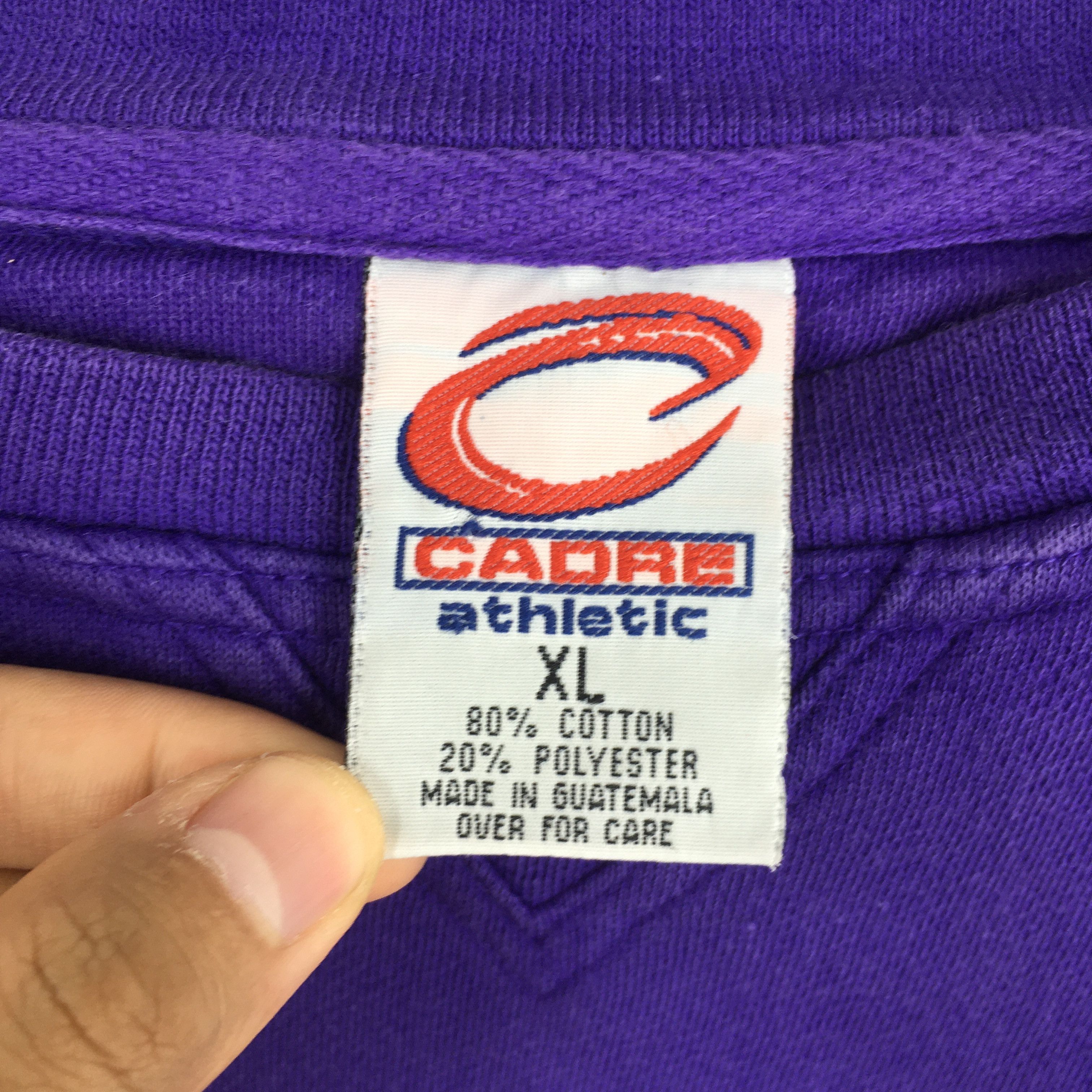 NFL Vintage Minnesota Vikings NFL Purple Sweatshirt XLarge Size US XL / EU 56 / 4 - 5 Thumbnail