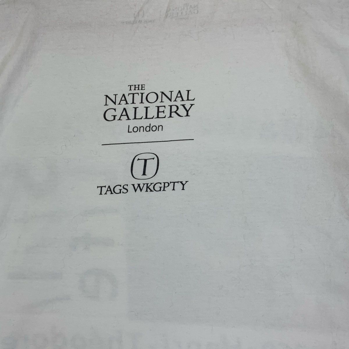 Vintage THE NATIONAL GALLERY LONDON x TAGS WKGPTY Tee Shirt Top Size M / US 6-8 / IT 42-44 - 6 Thumbnail