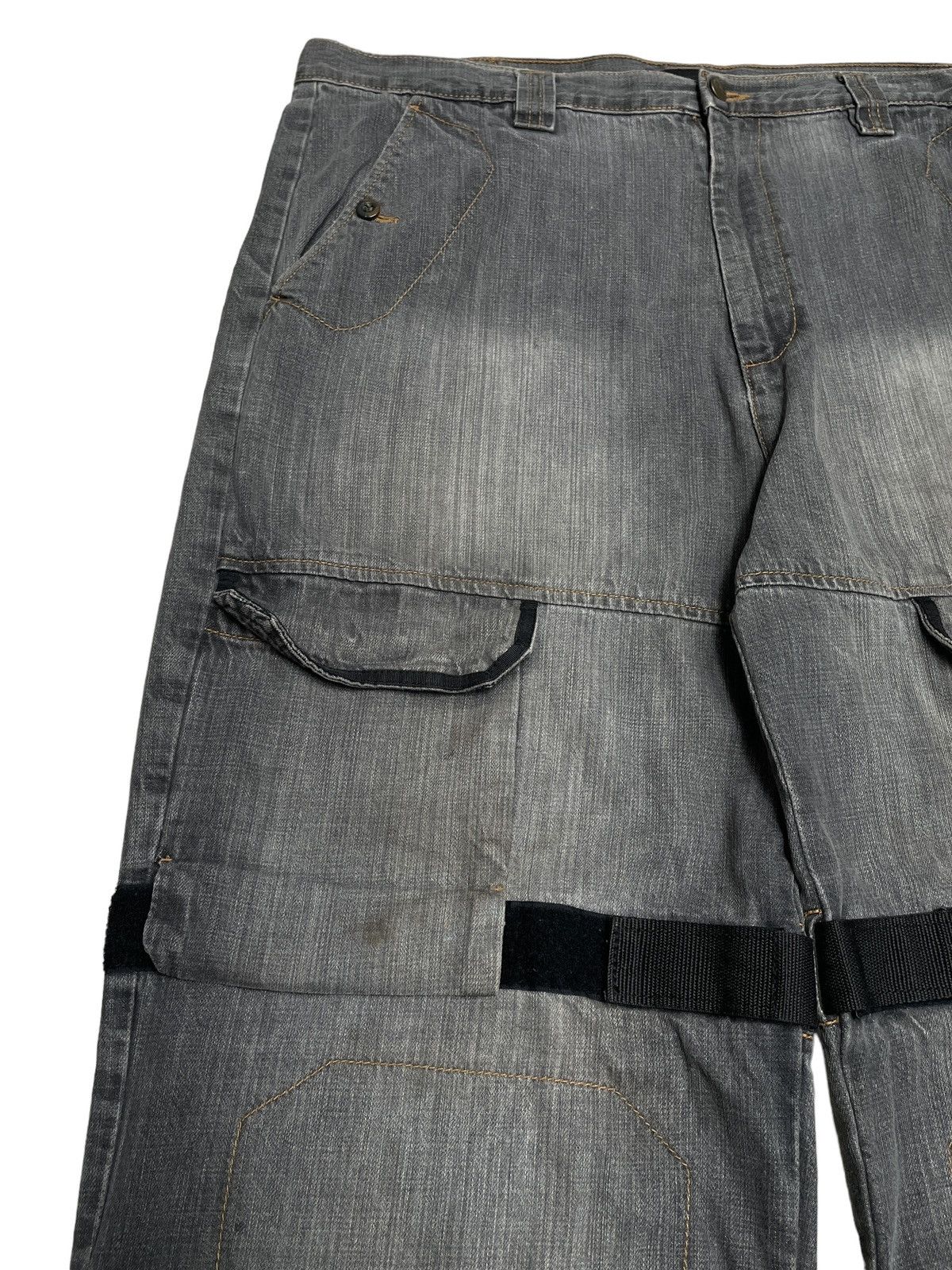 If Six Was Nine × Japanese Brand × Le Grande Bleu (L.G.B.) Rare Design Vintage Brand GodBody Hip Hop Jeans 2000s Size US 38 / EU 54 - 3 Thumbnail