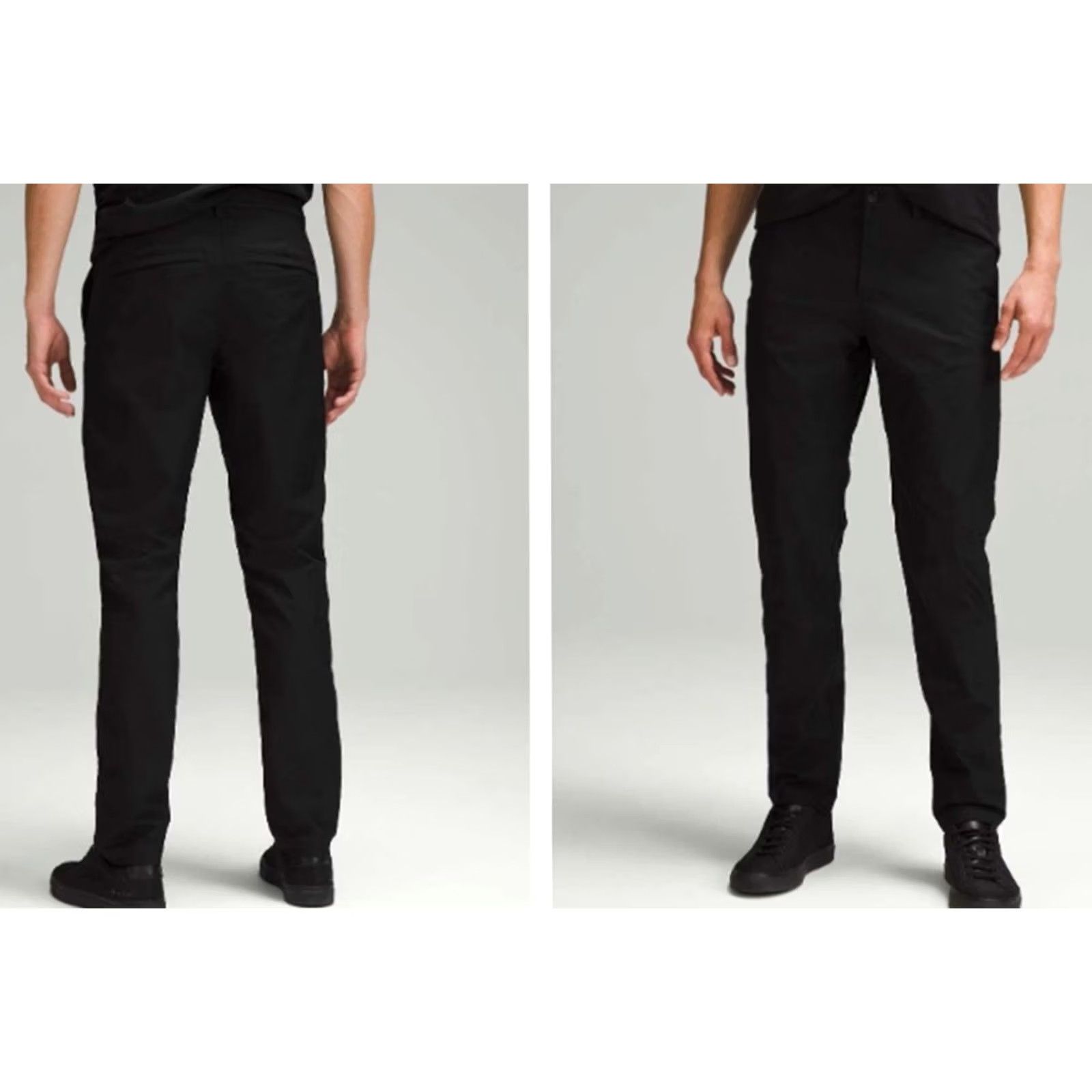 Lululemon Lululemon ABC Classic Fit Pants Mens 34 Black Inseam 26" Flat Front Chino 5-Pocket Stretch Size US 34 / EU 50 - 6 Thumbnail