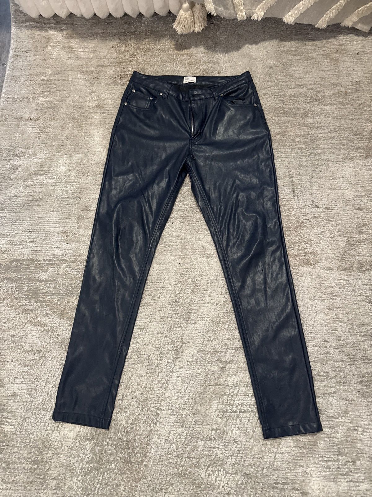 Other Wax leather pants Size US 32 / EU 48 - 3 Thumbnail