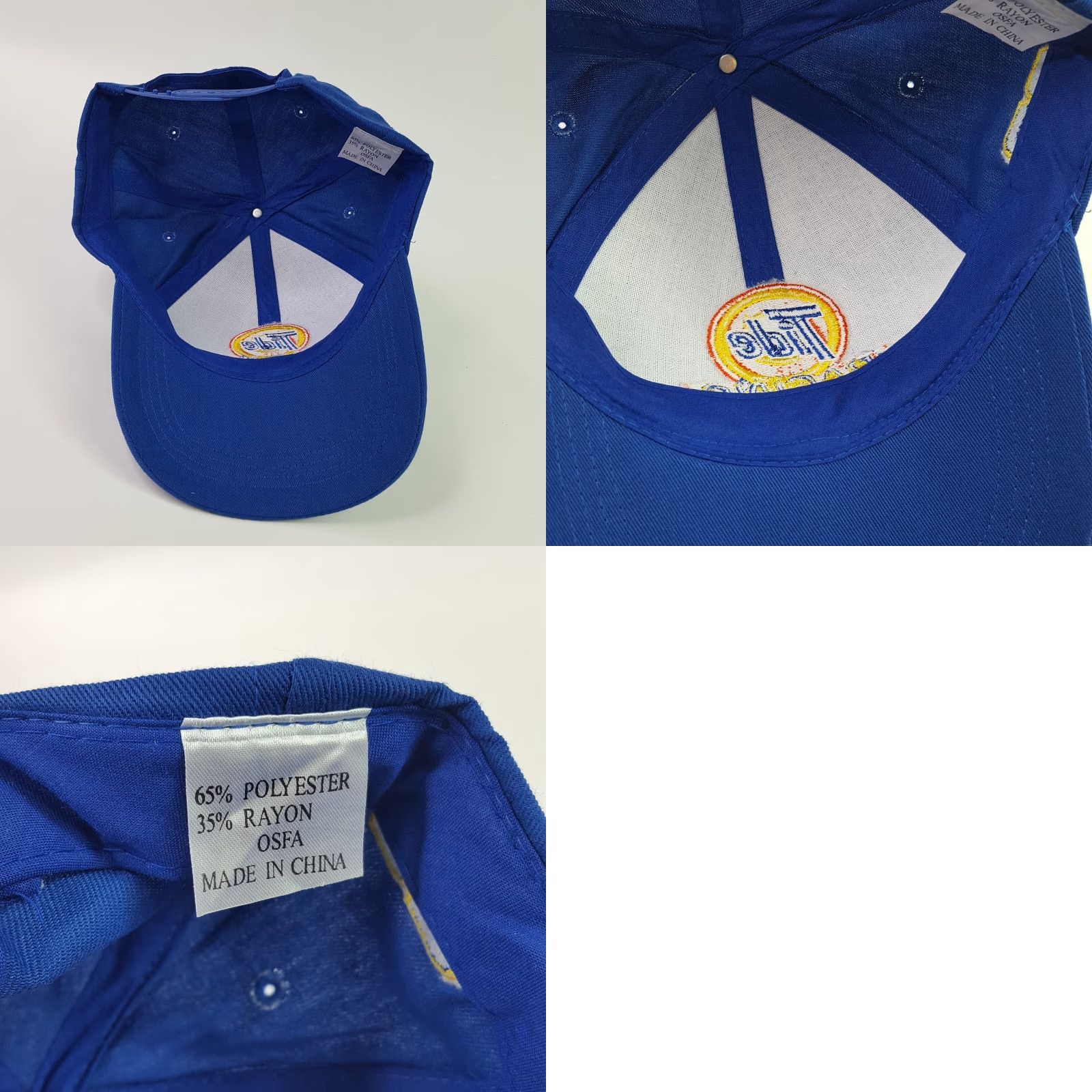 NASCAR VINTAGE Tide Racing NASCAR Snapback Adjustable Twill Blue Hat Baseball Cap Size ONE SIZE - 8 Thumbnail