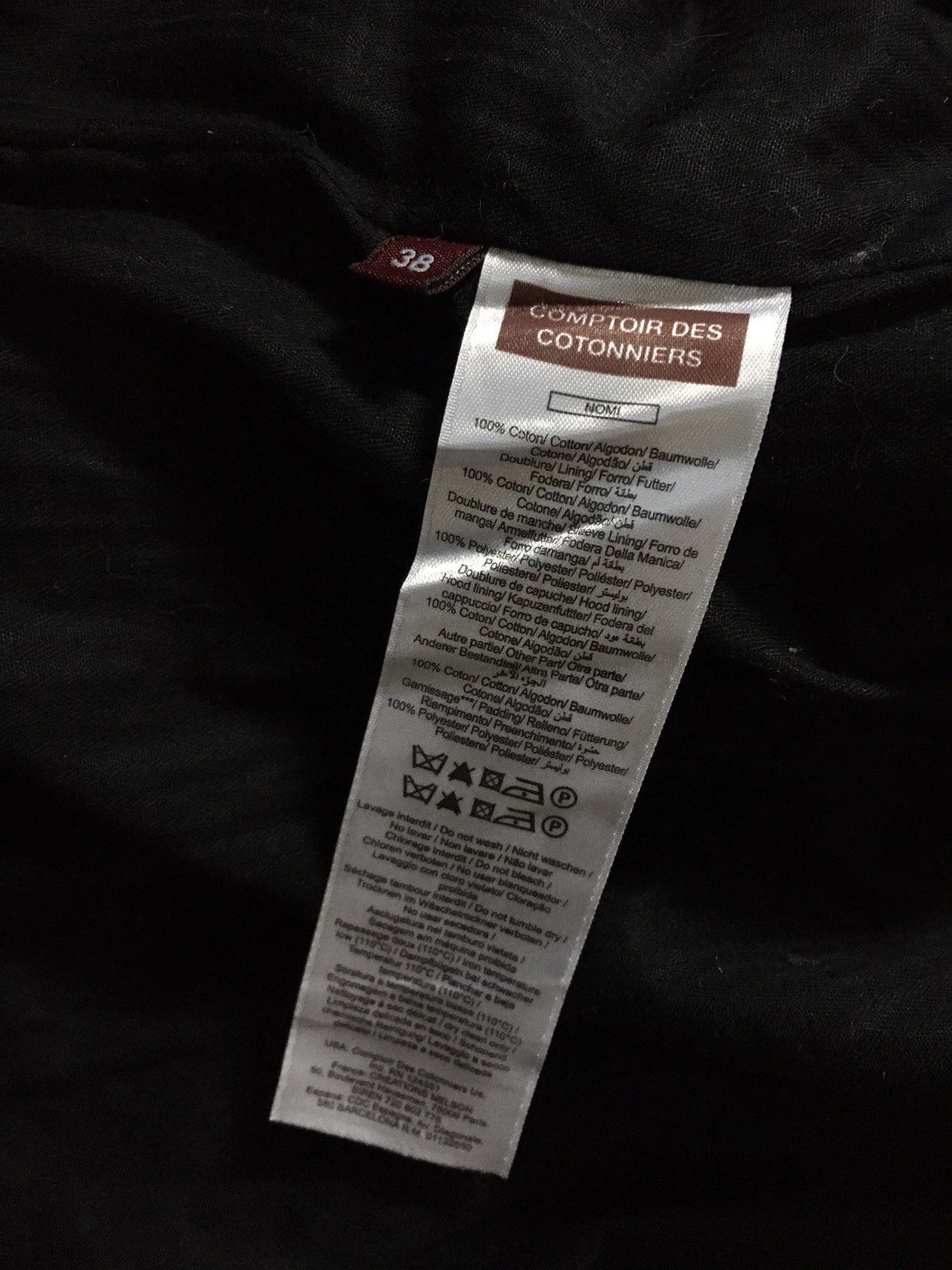 GOA Comptoir des Cotonniers Apocalypse Bondage Jacket Size S / US 4 / IT 40 - 10 Thumbnail