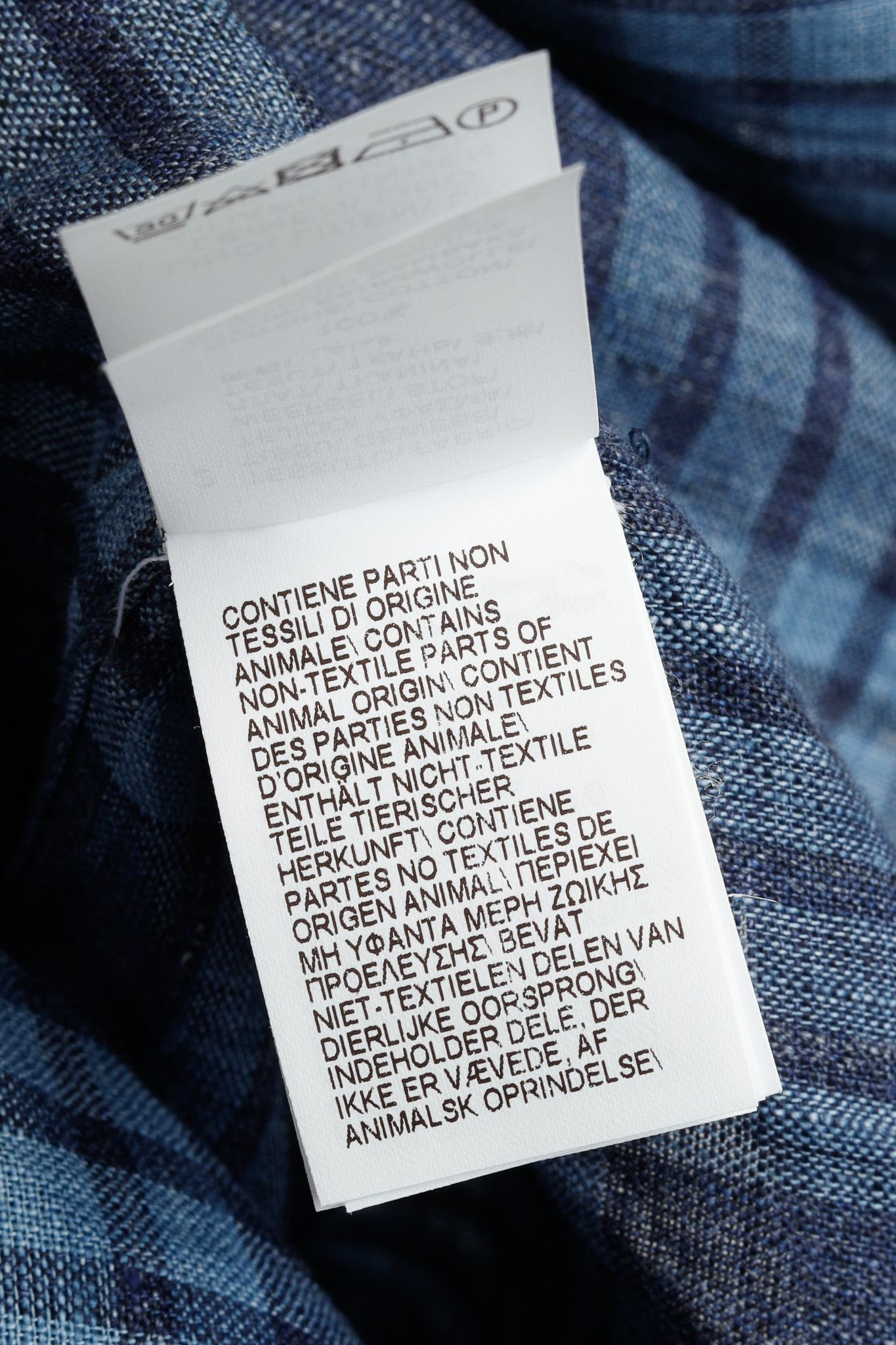 Brunello Cucinelli Brunello Cucinelli Plaid-Linen Button-Up Basic Fit Shirt Size US S / EU 44-46 / 1 - 11 Thumbnail