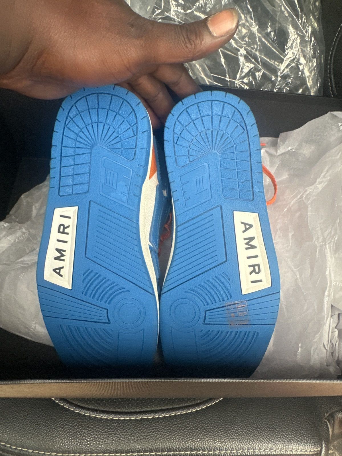 Amiri Amiri Bone Hi Top Size US 7 / EU 40 - 1 Thumbnail