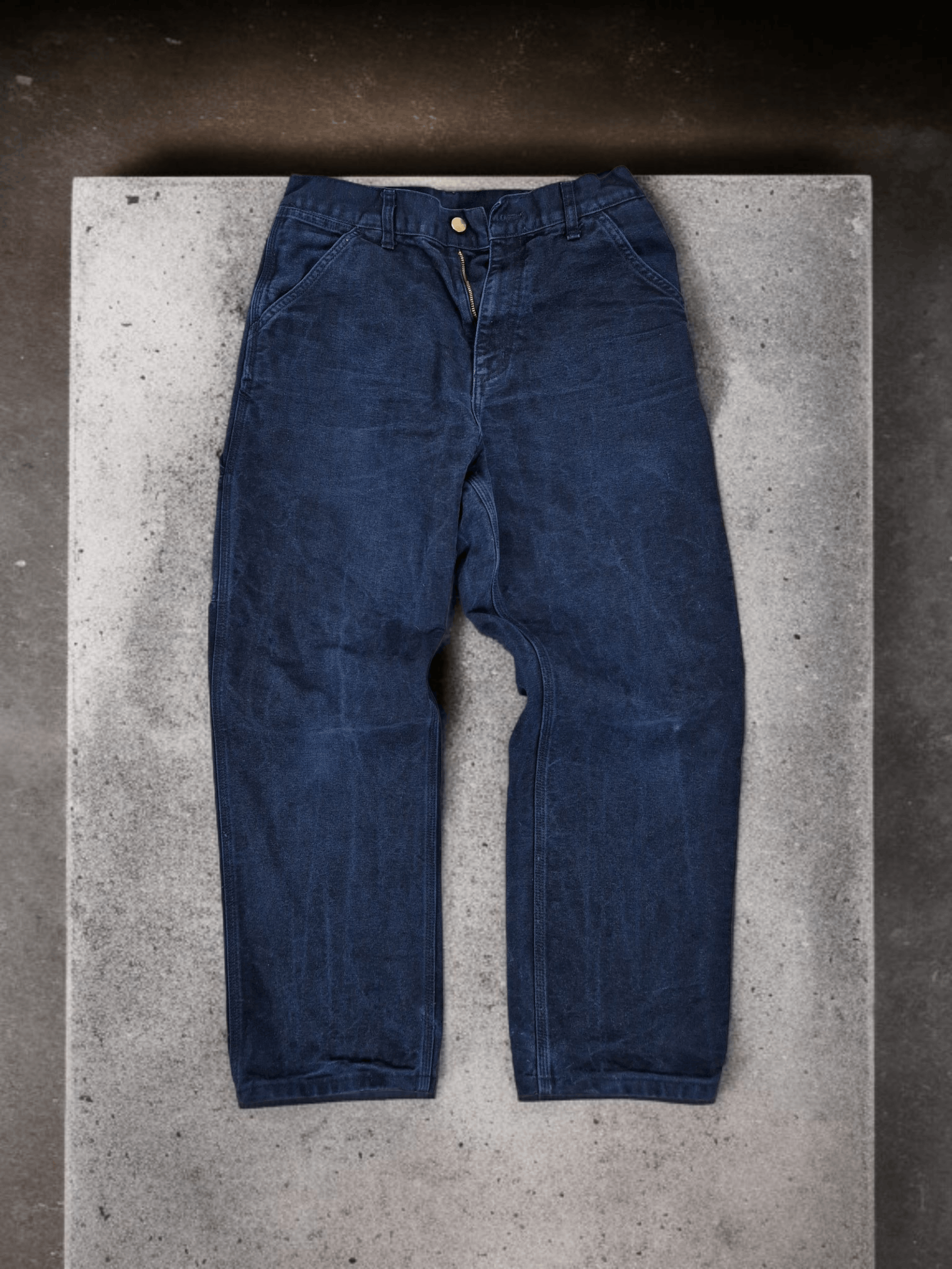 Carhartt Carhartt WIP Double Knee Pant Stone Washed Black Carpenter Size US 30 / EU 46 - 3 Thumbnail