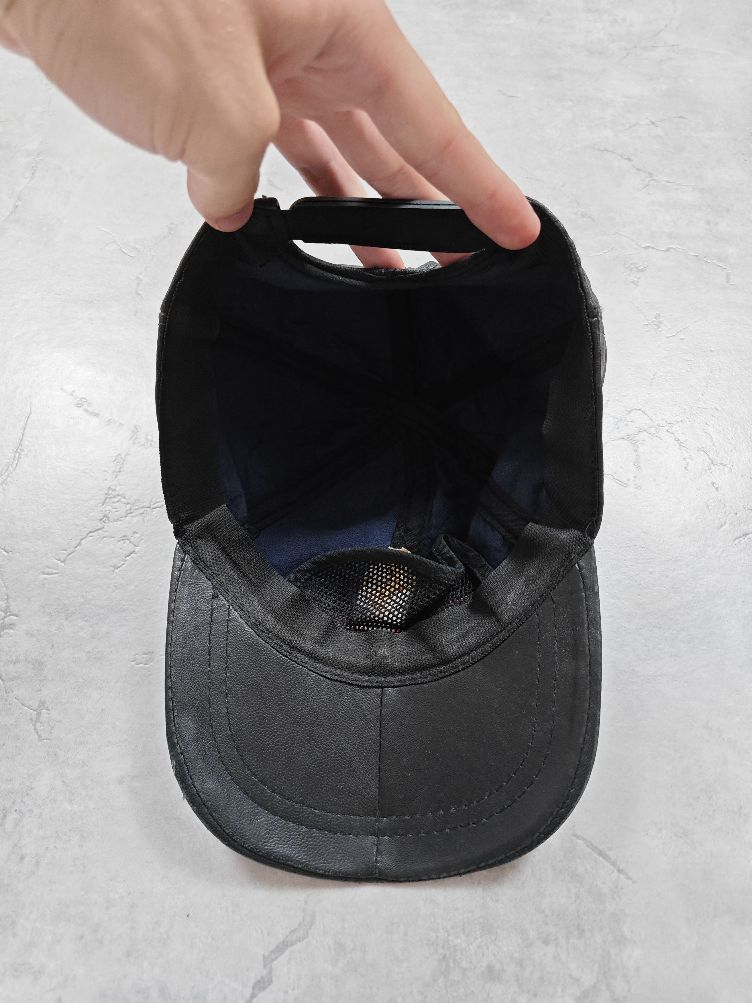 Ferrari Ferrari Vintage Leather Cap Size ONE SIZE - 5 Thumbnail