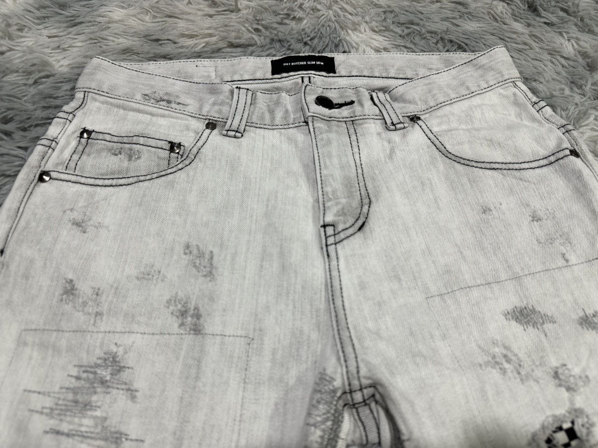 Diet Butcher Slim Skin 🔥Ss16 Died Butcher Slim Skin Beat Biters Denim Size US 30 / EU 46 - 9 Thumbnail
