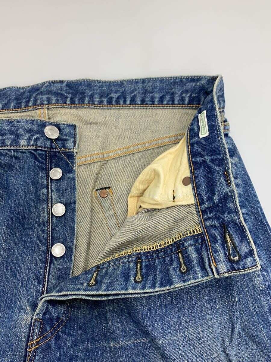 A.PRESSE Cotton Washed Denim Wide Pants Size US 32 / EU 48 - 4 Thumbnail