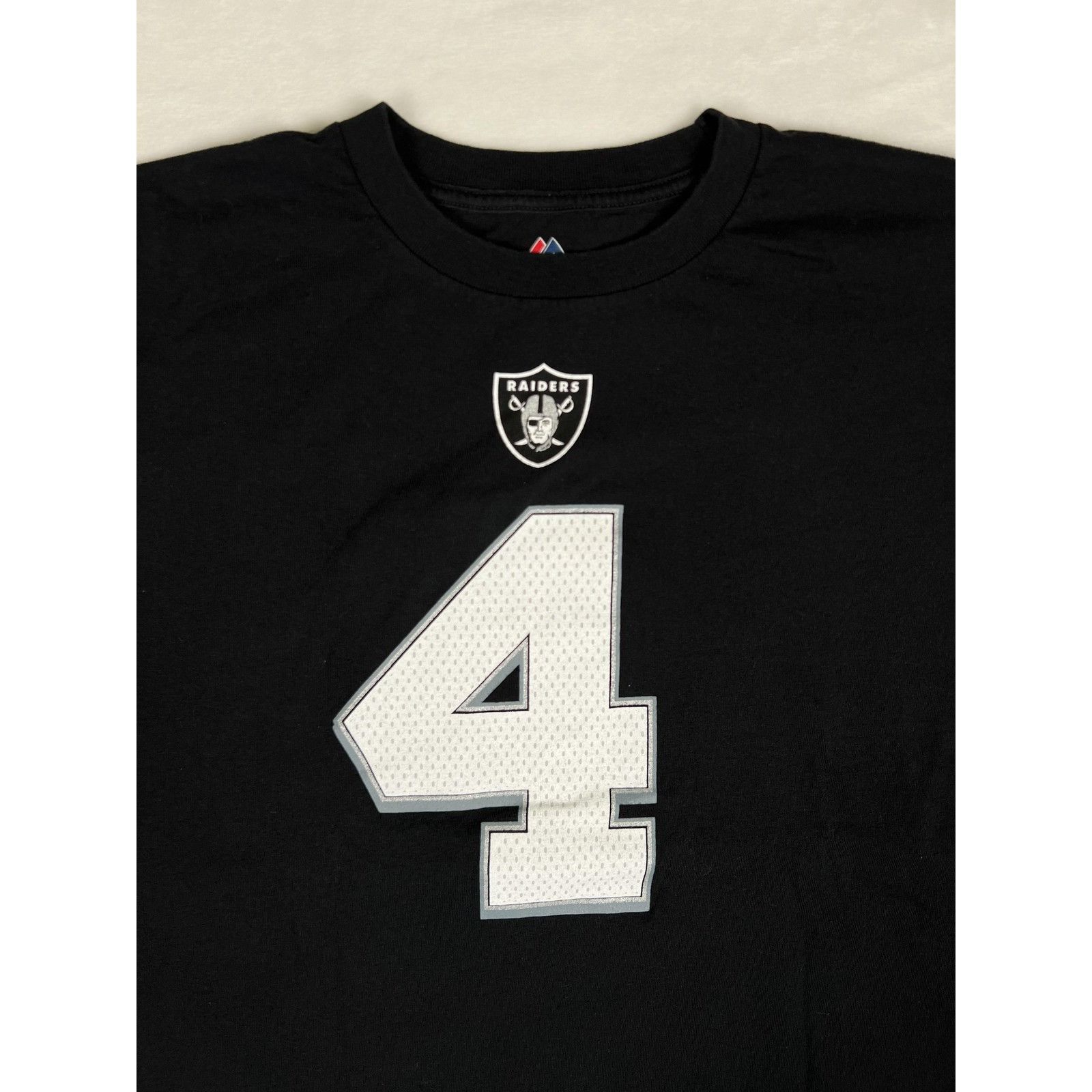 Majestic Las Vegas Raiders T-Shirt Tee Mens 2XL Black NFL Football Ma Size US XXL / EU 58 / 5 - 5 Thumbnail