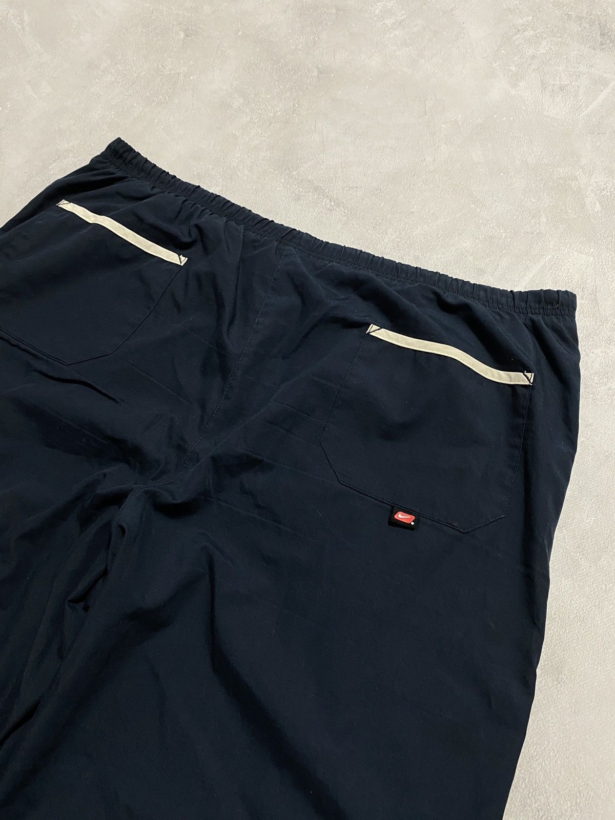 Nike × Vintage Vintage Track Pants Nylon Nike Mini Swoosh Back Patch Size US 38 / EU 54 - 6 Thumbnail