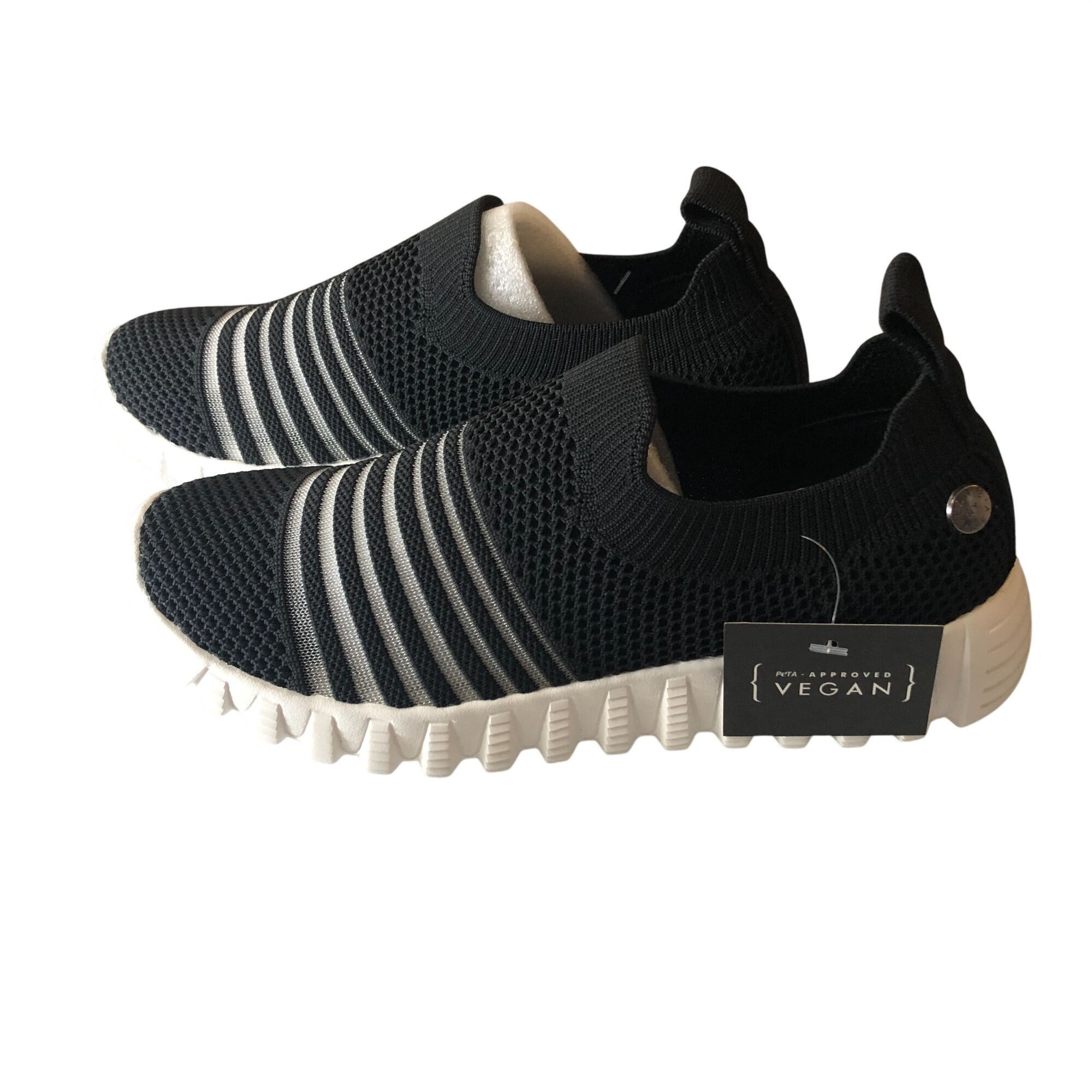 Other Bernie Mev Womens Wylie Sneakers Slip On Knit Mesh Stripes B Size US 7 / IT 37 - 3 Thumbnail