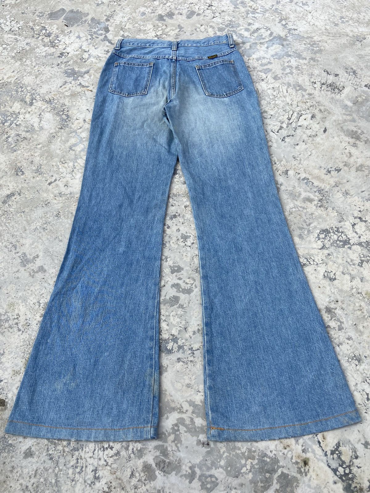 Vintage × Wrangler Vintage Wrangler flare denim pants women Size 26" / US 2 / IT 38 - 2 Thumbnail