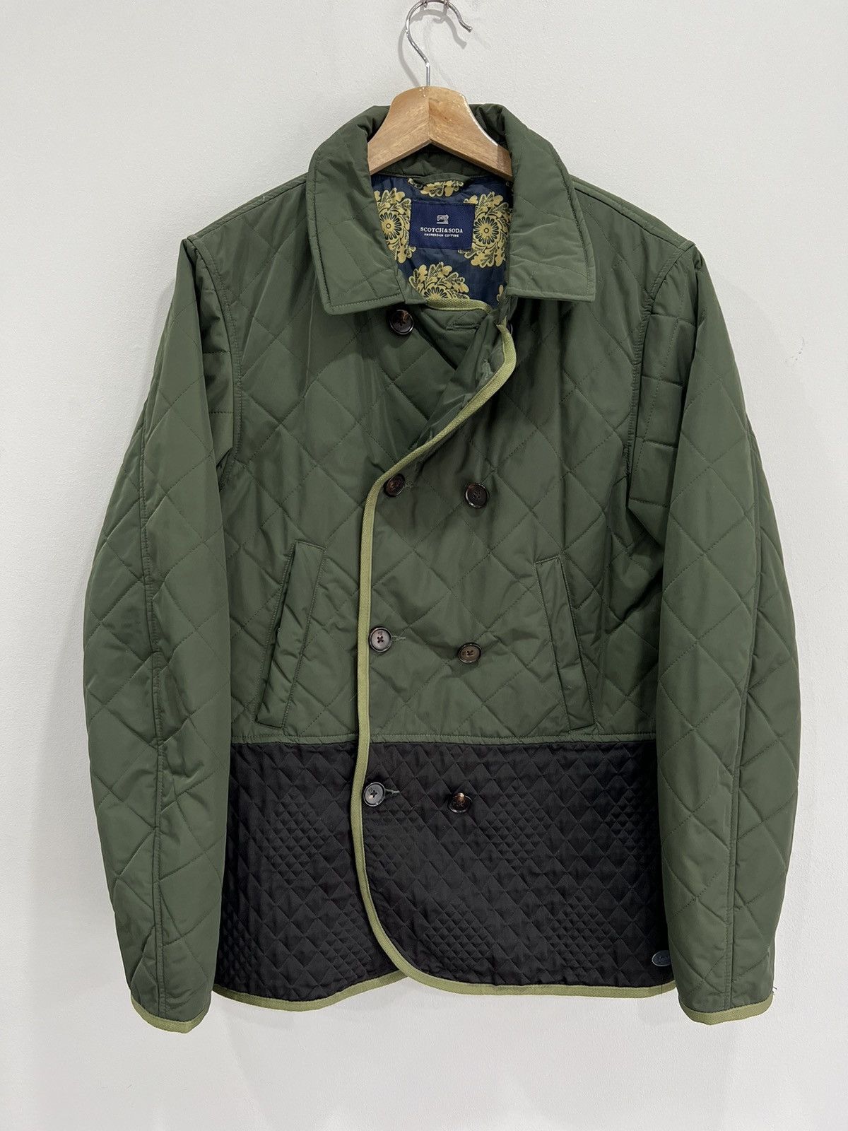 Scotch & Soda Scotch and Soda Quilted Slim Fit Jacket green Size US L / EU 52-54 / 3 - 1 Thumbnail