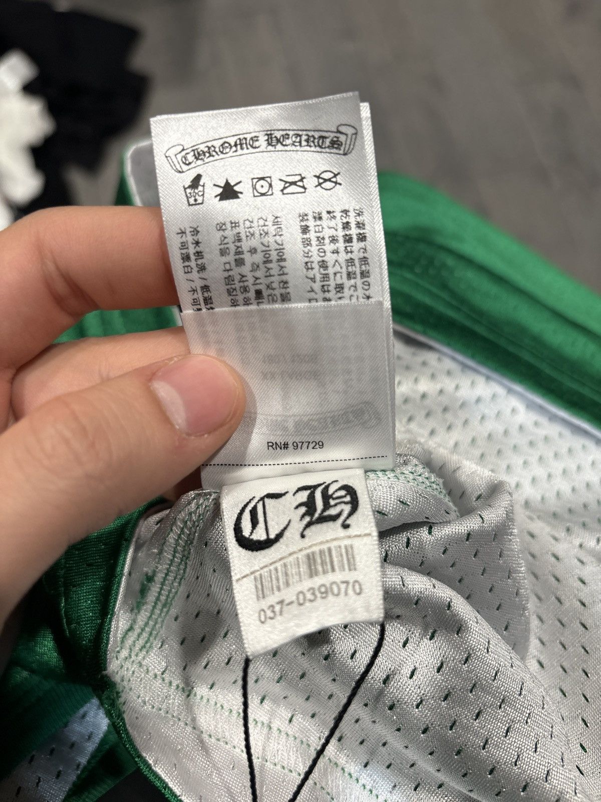 Chrome Hearts Chrome Hearts Green Reversible Jersey Size US XXL / EU 58 / 5 - 3 Thumbnail