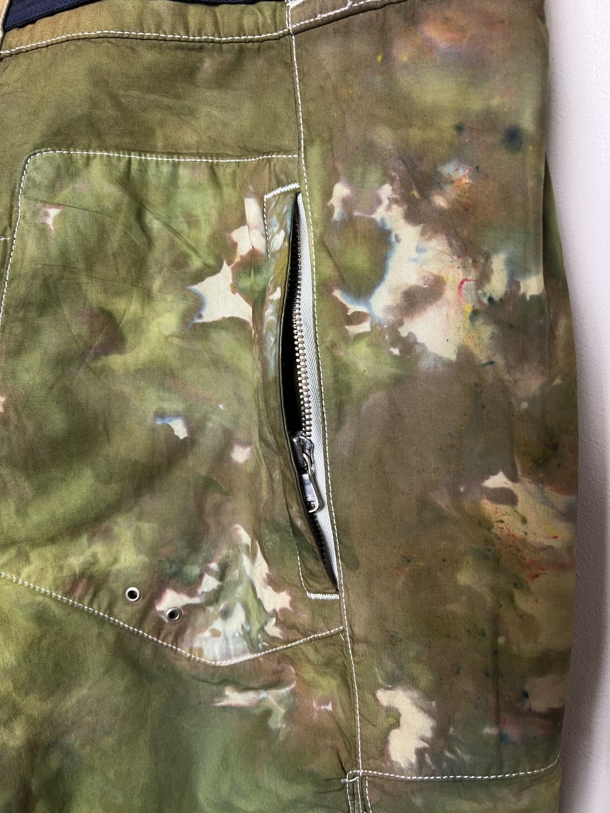Polo Ralph Lauren ralph lauren tie dye cargo camo multipocket army pants Size US 33 - 17 Thumbnail