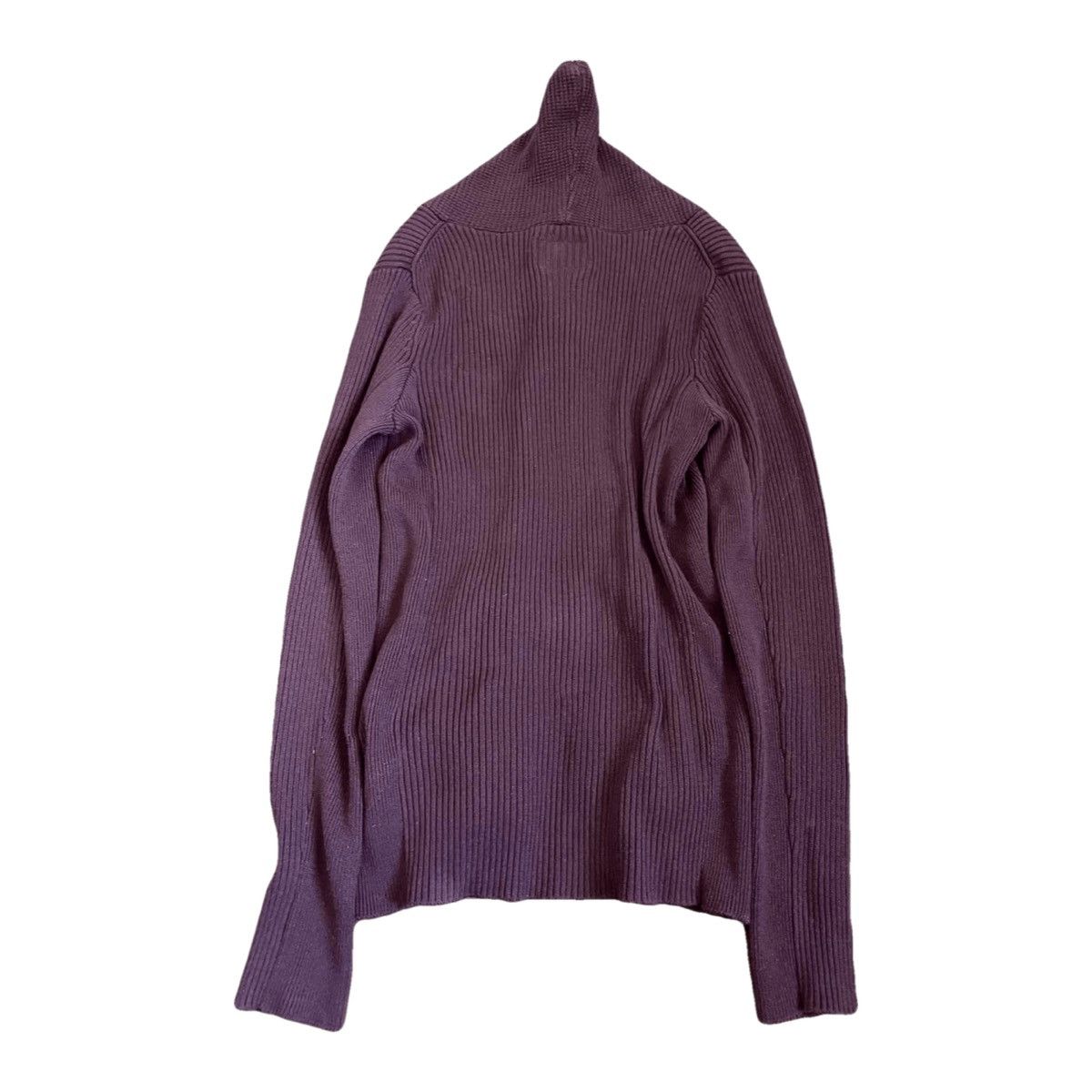If Six Was Nine 2000s Japanese archive zip up knit streched sweater Size US S / EU 44-46 / 1 - 7 Thumbnail