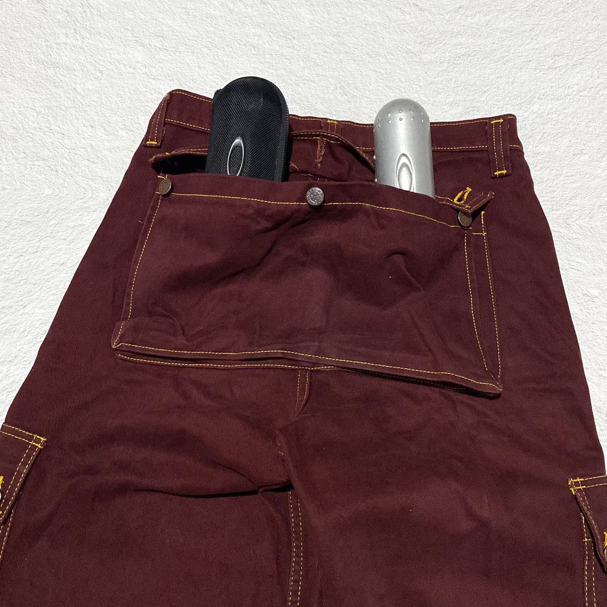 Cross Colours × Vintage 🔥RARE🔥 Vintage Cross Colours 2000s monkey cargopants Size US 30 / EU 46 - 4 Thumbnail